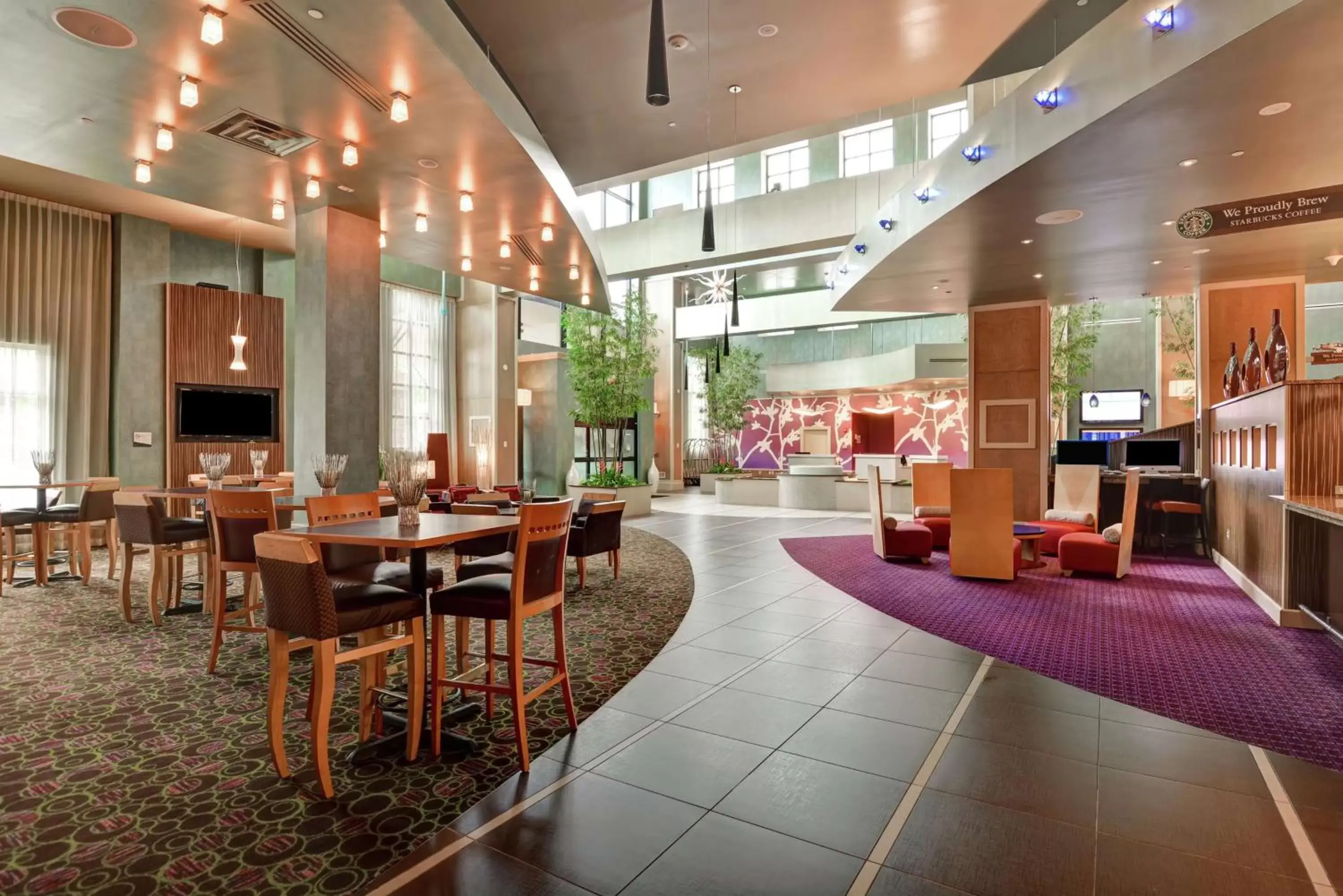 Lobby or reception in Embassy Suites by Hilton Raleigh Durham Airport Brier Creek