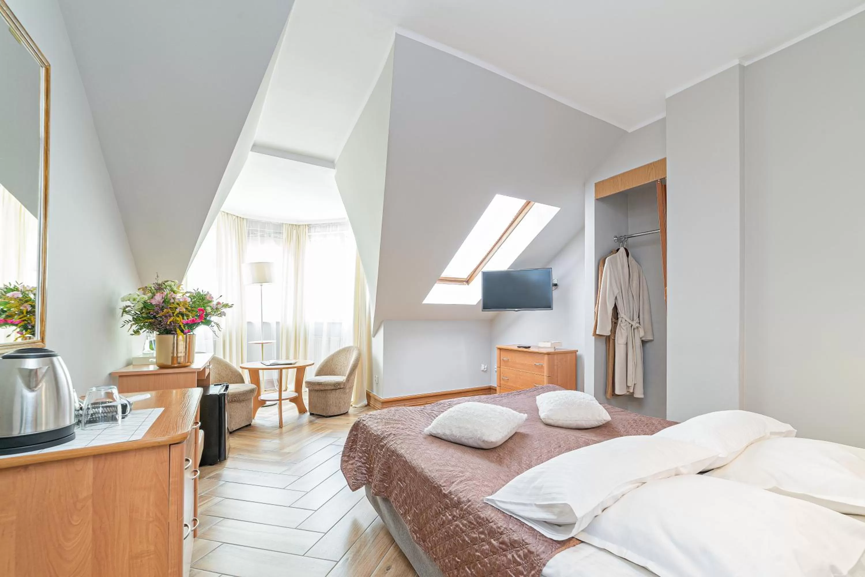 Bed in Hotel Solar Palace SPA & Wellness