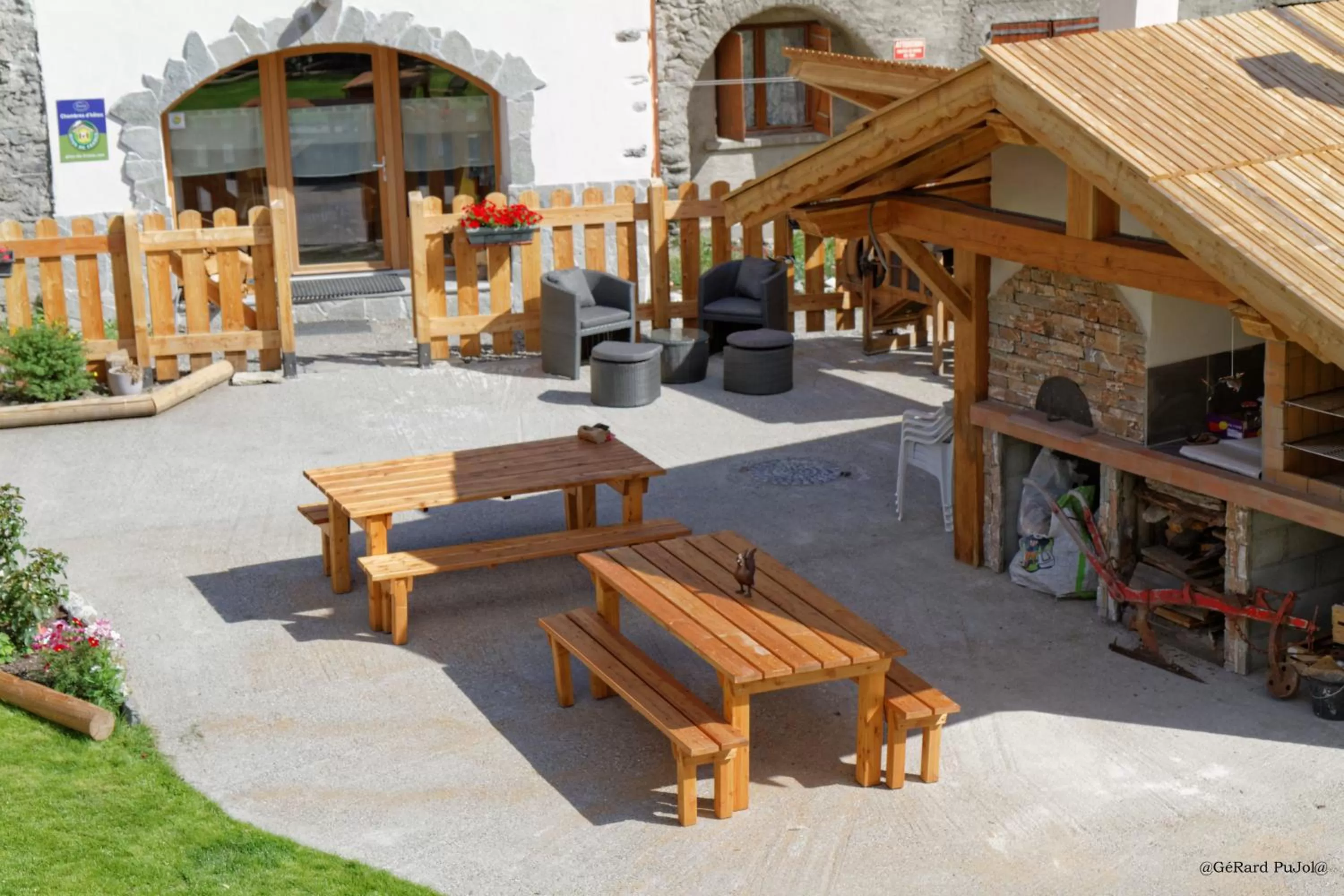 Garden in Le Bacchu Ber