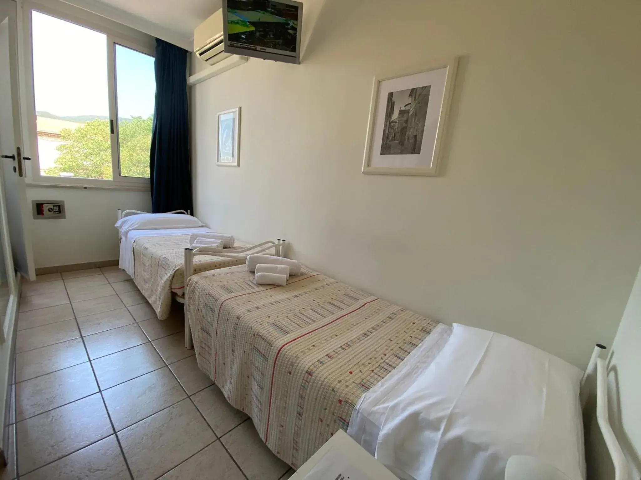 Bedroom, Bed in Hotel Il Parco Sirolo