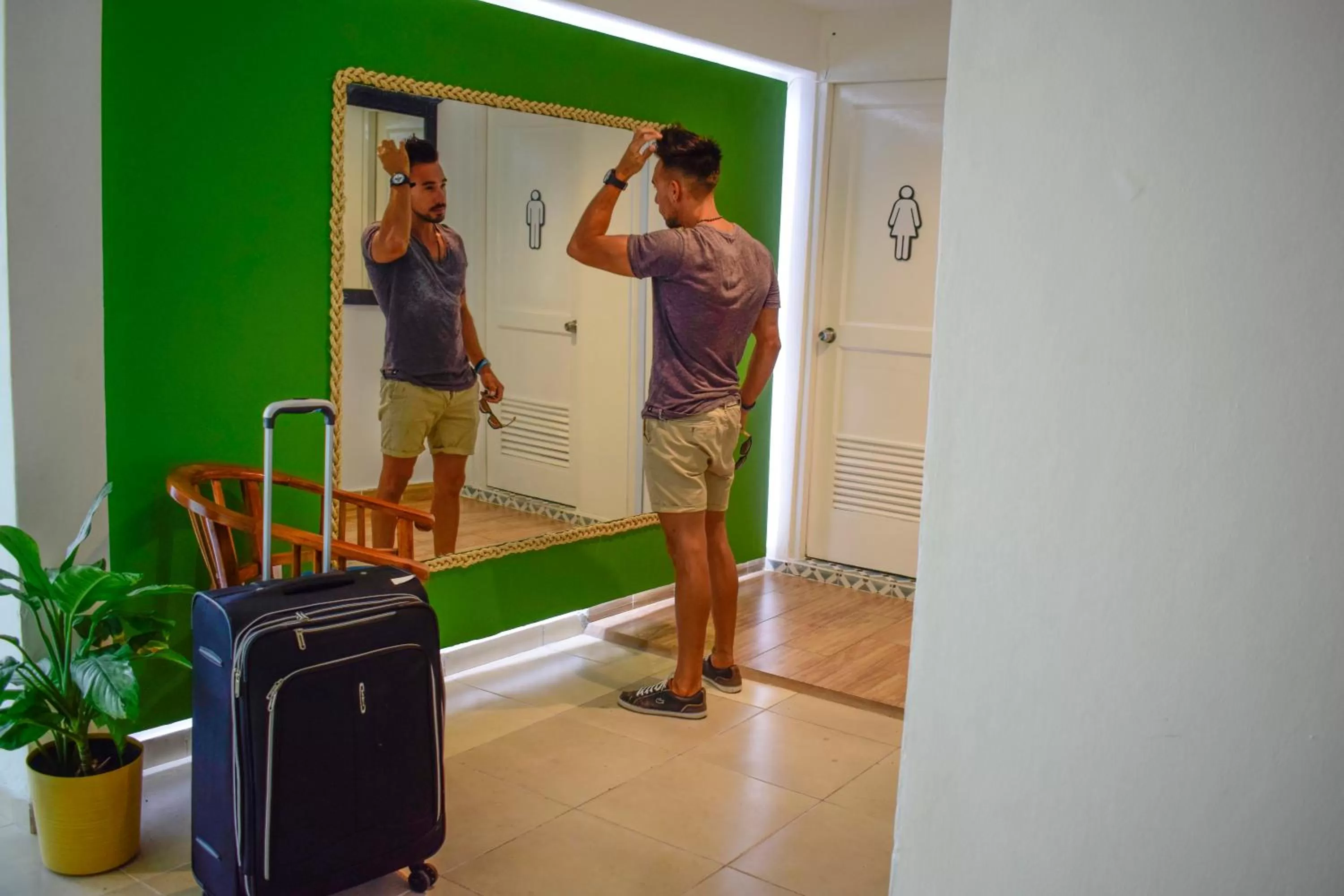 People in Green Coast Beach Hotel