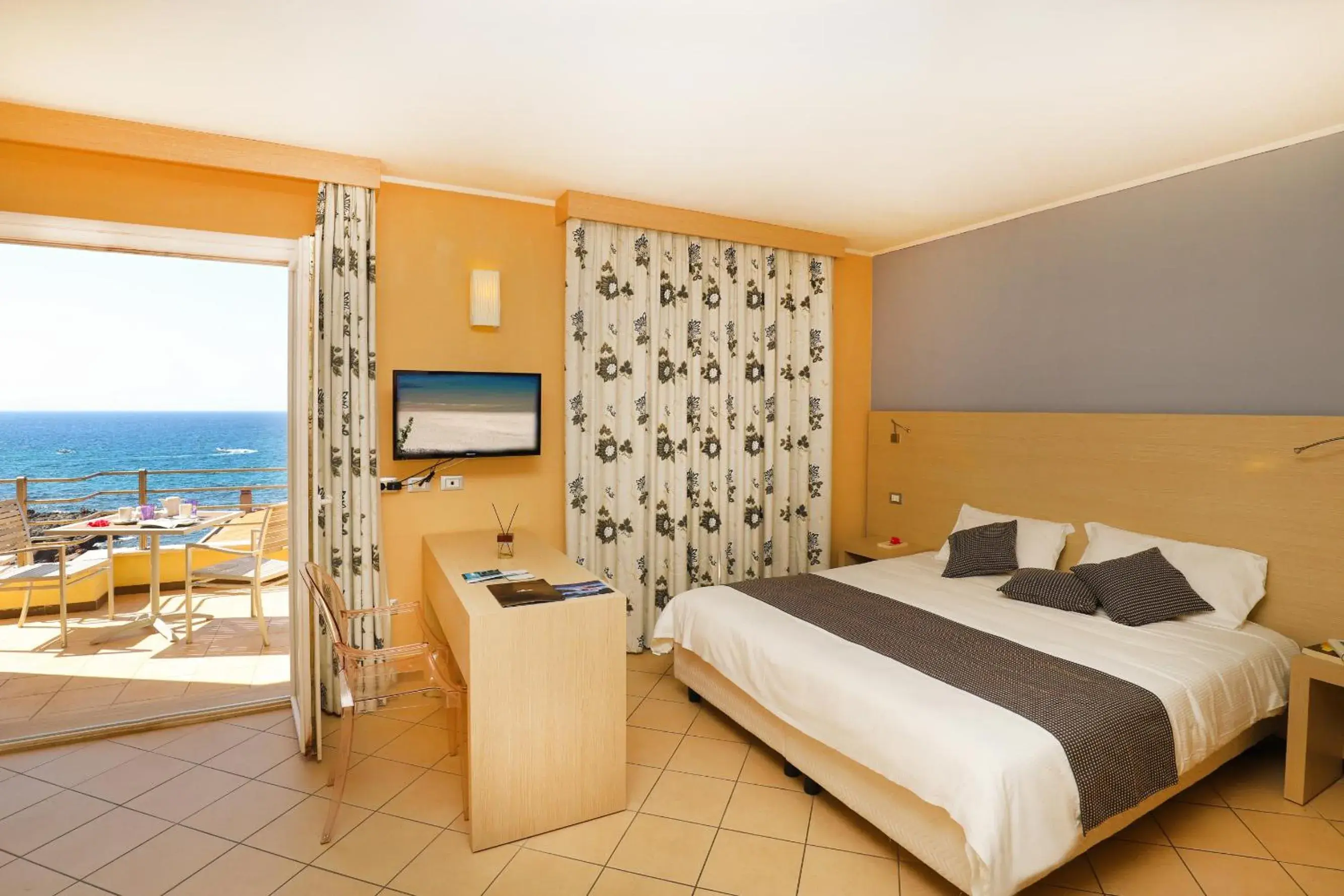 Bed in Janus Hotel Bed in Janus Hotel