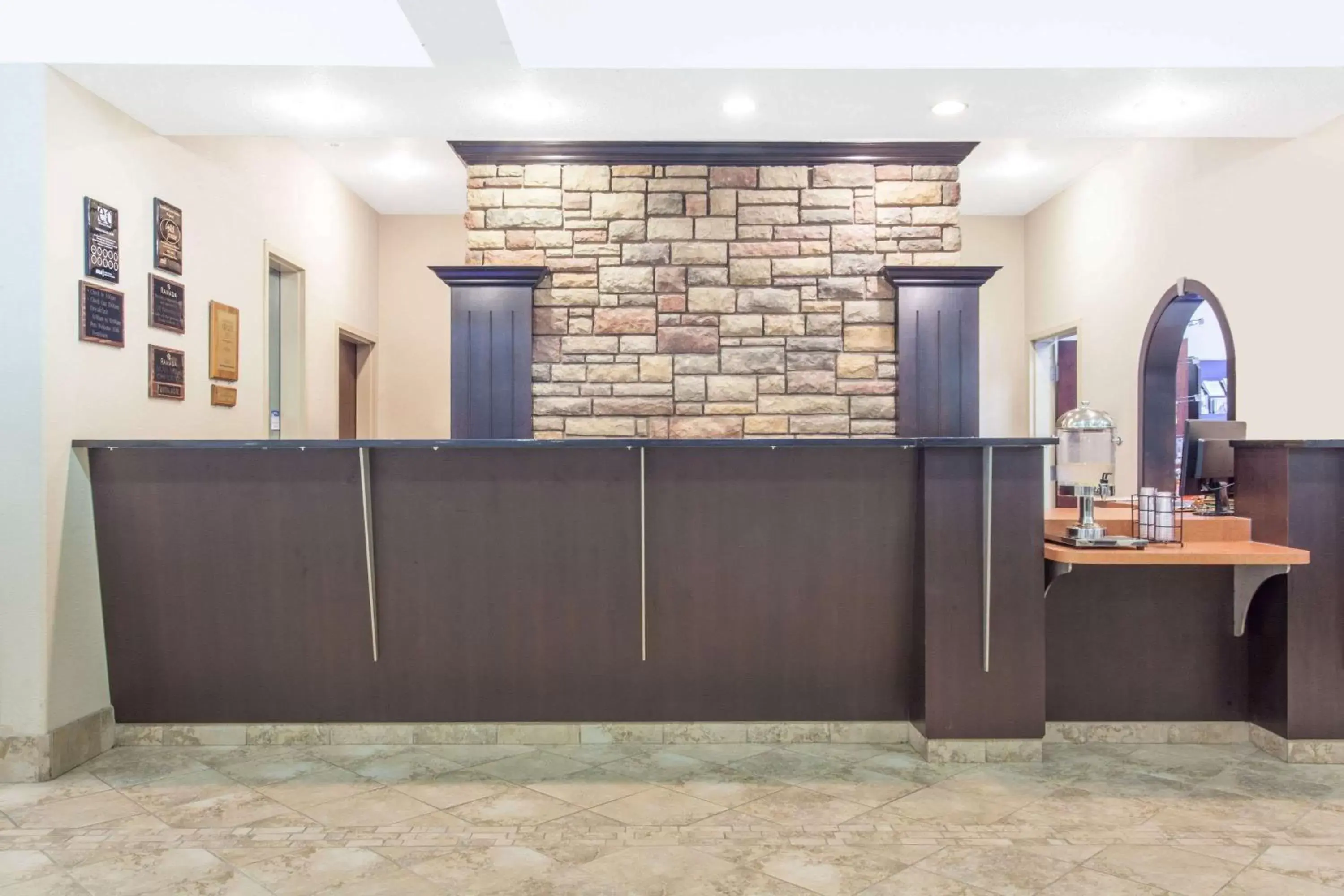 Lobby or reception in Ramada by Wyndham Pincher Creek Lobby or reception in Ramada by Wyndham Pincher Creek