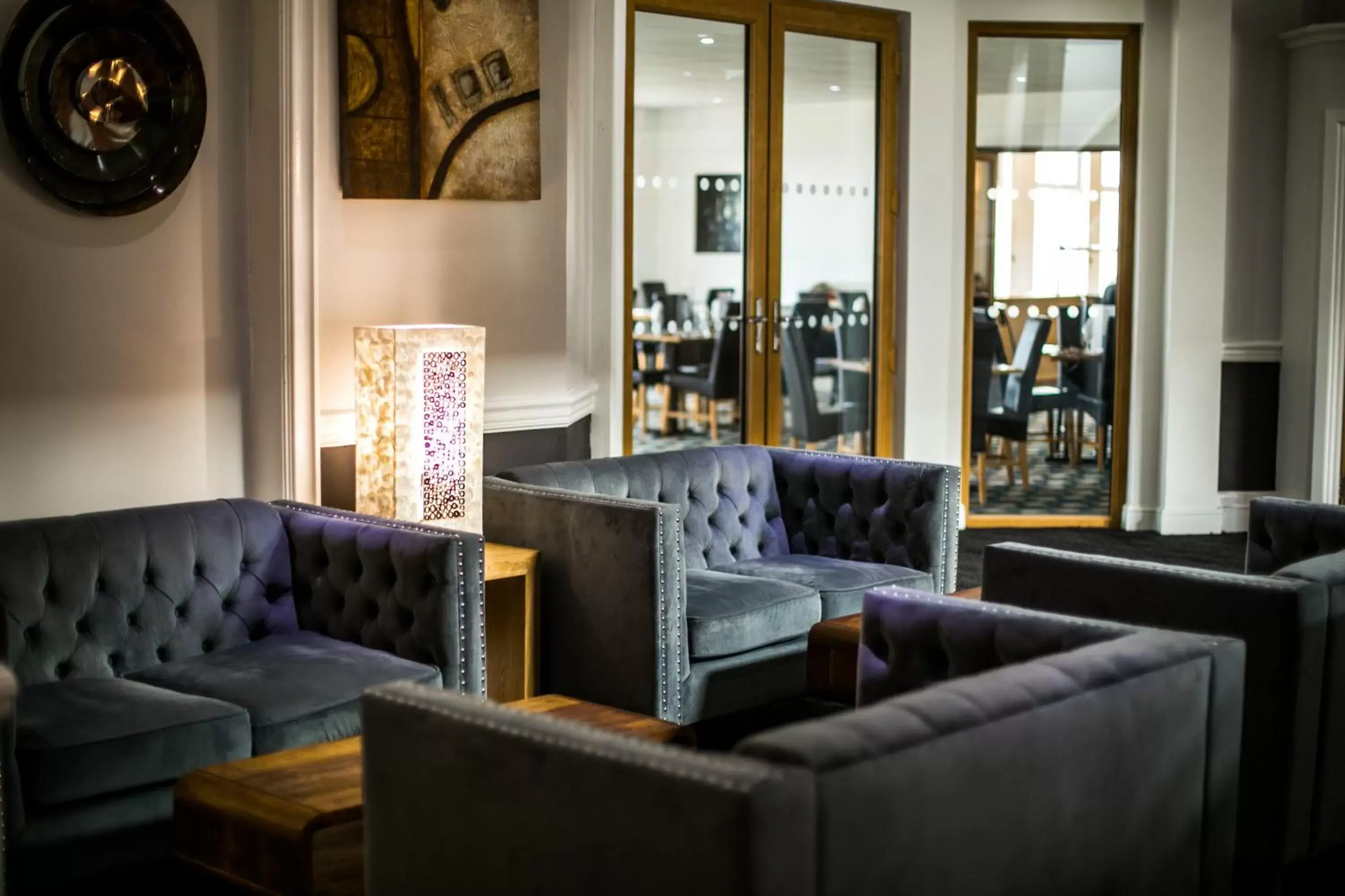 Lounge or bar, Lobby/Reception in Pentire Hotel