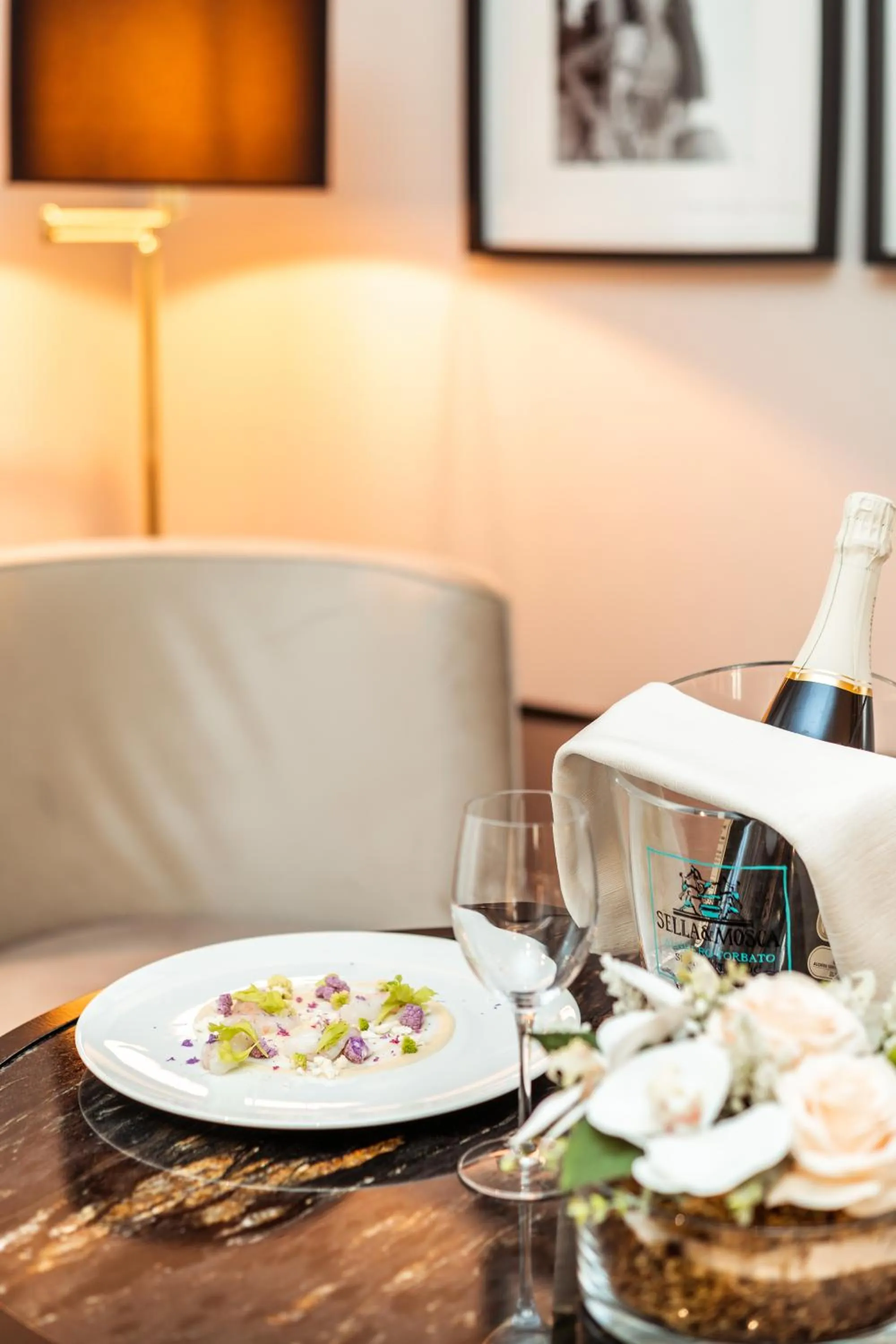 Food close-up in La Locanda Del Conte Mameli