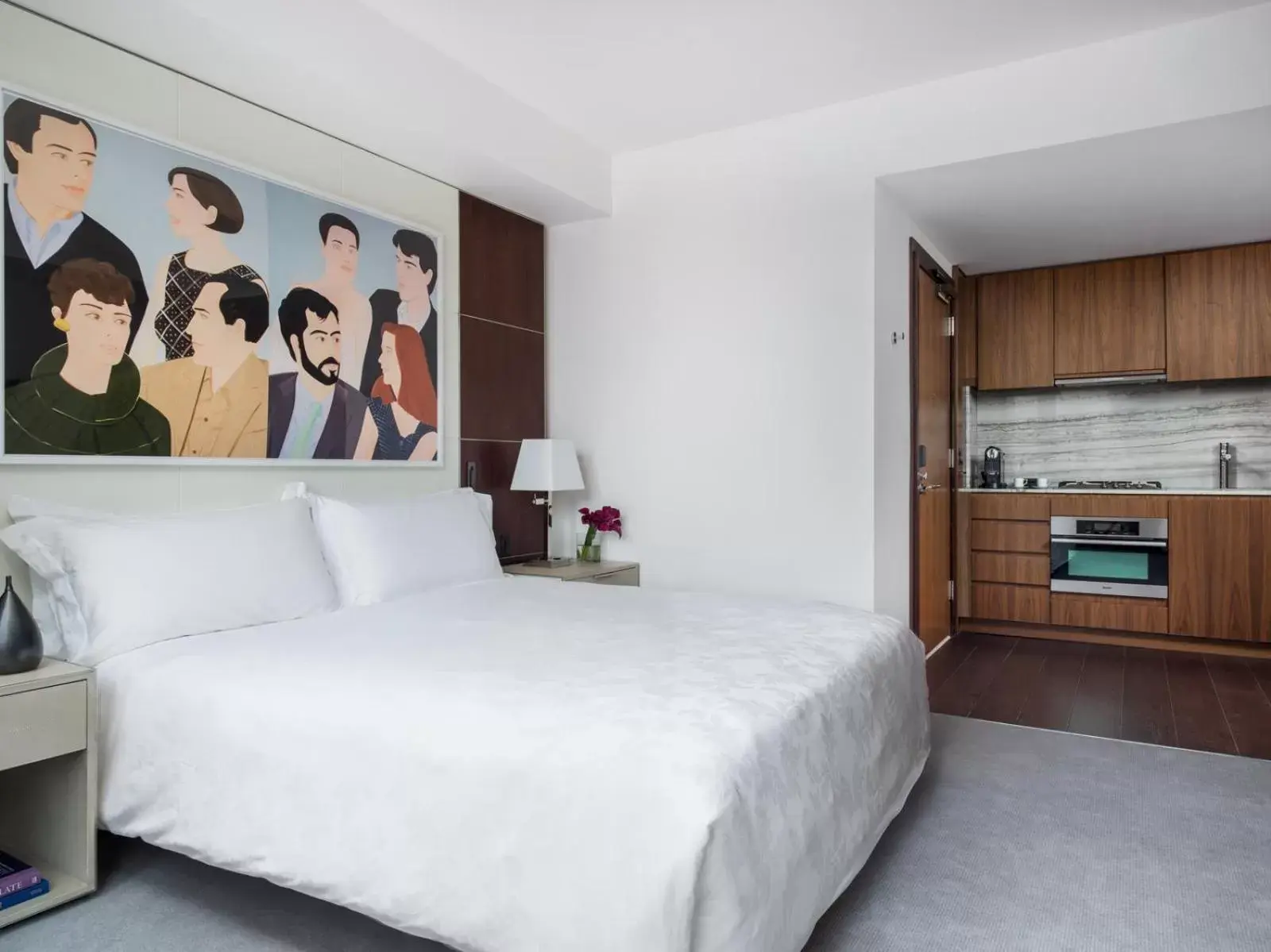 Bedroom, Bed in The Langham, New York, Fifth Avenue