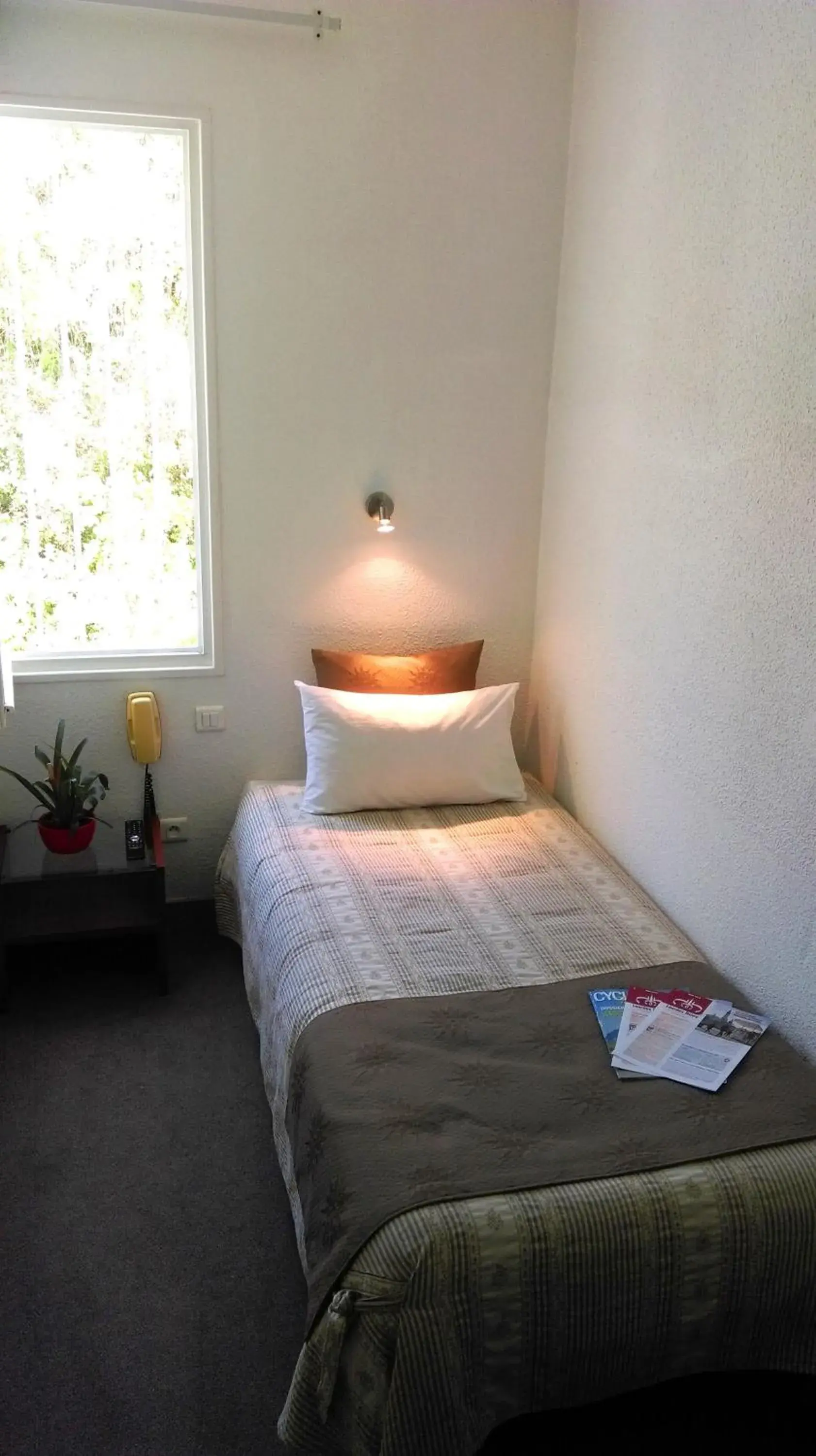 Photo of the whole room, Bed in Hotel Notre Dame de la Sarte