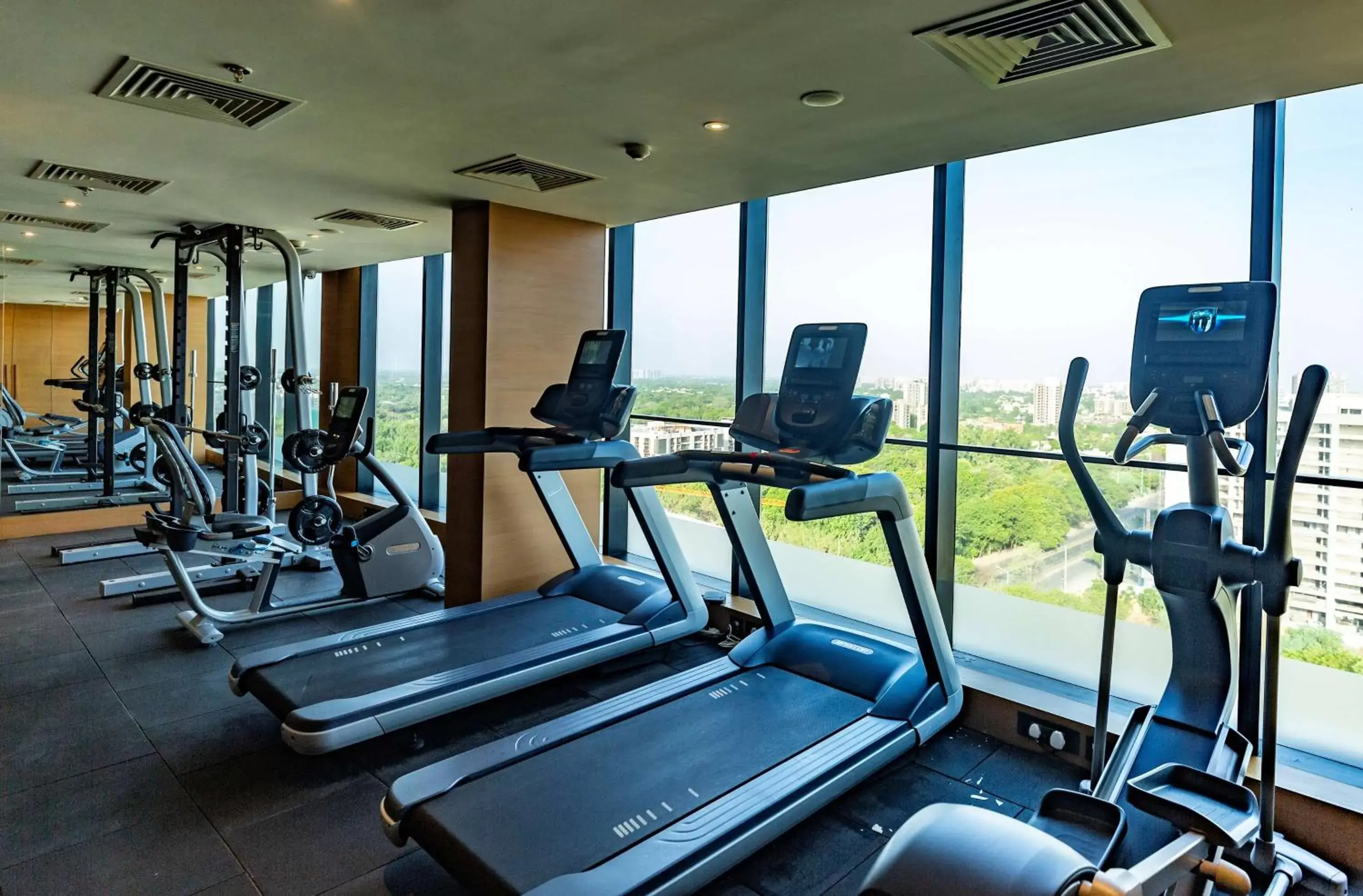 Fitness centre/facilities in DoubleTree by Hilton Ahmedabad Fitness centre/facilities in DoubleTree by Hilton Ahmedabad