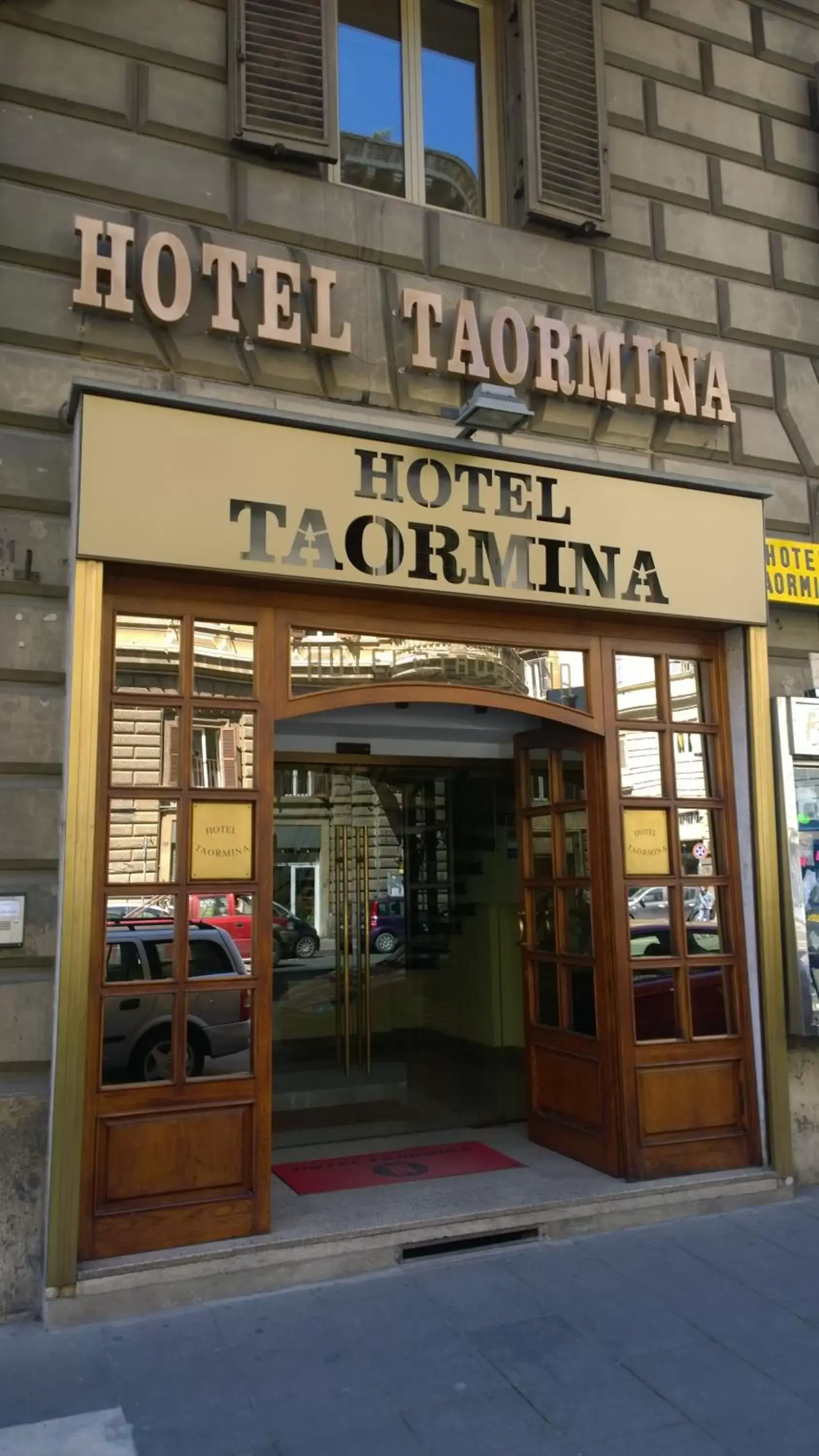 Property building in Hotel Taormina