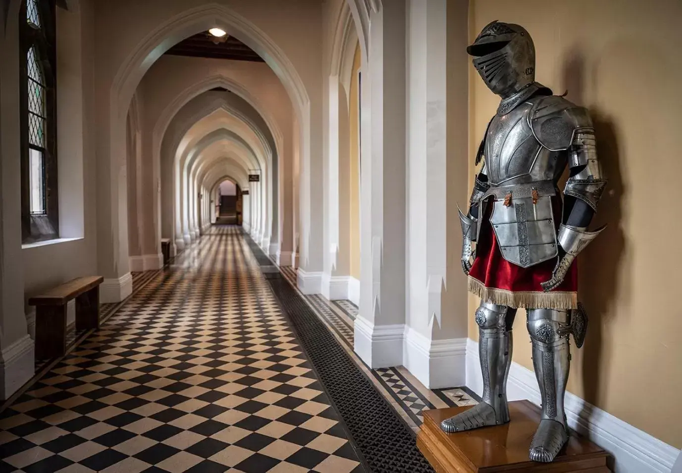 Decorative detail in Stanbrook Abbey Hotel, Worcester