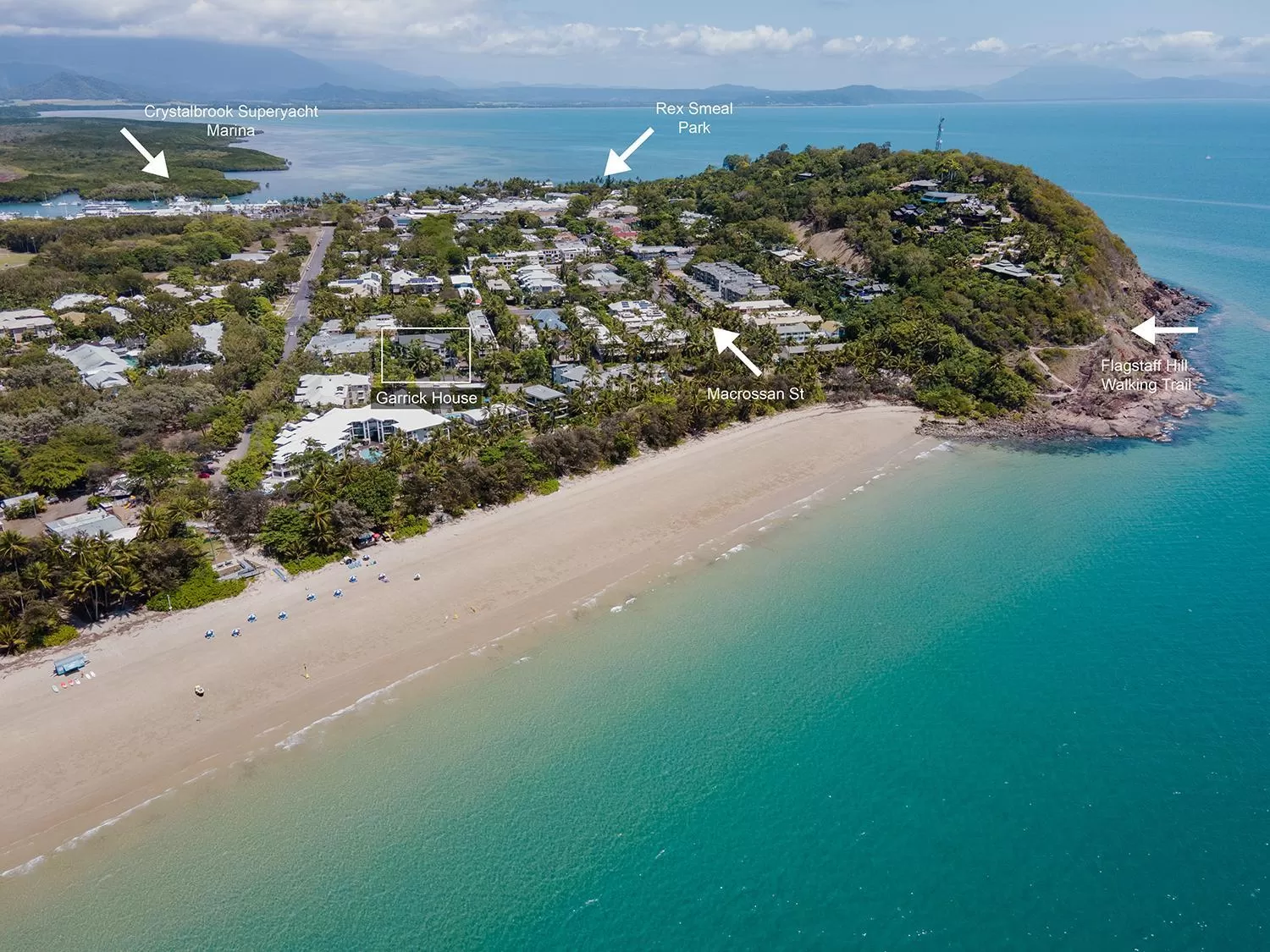 Bird's eye view in Garrick House