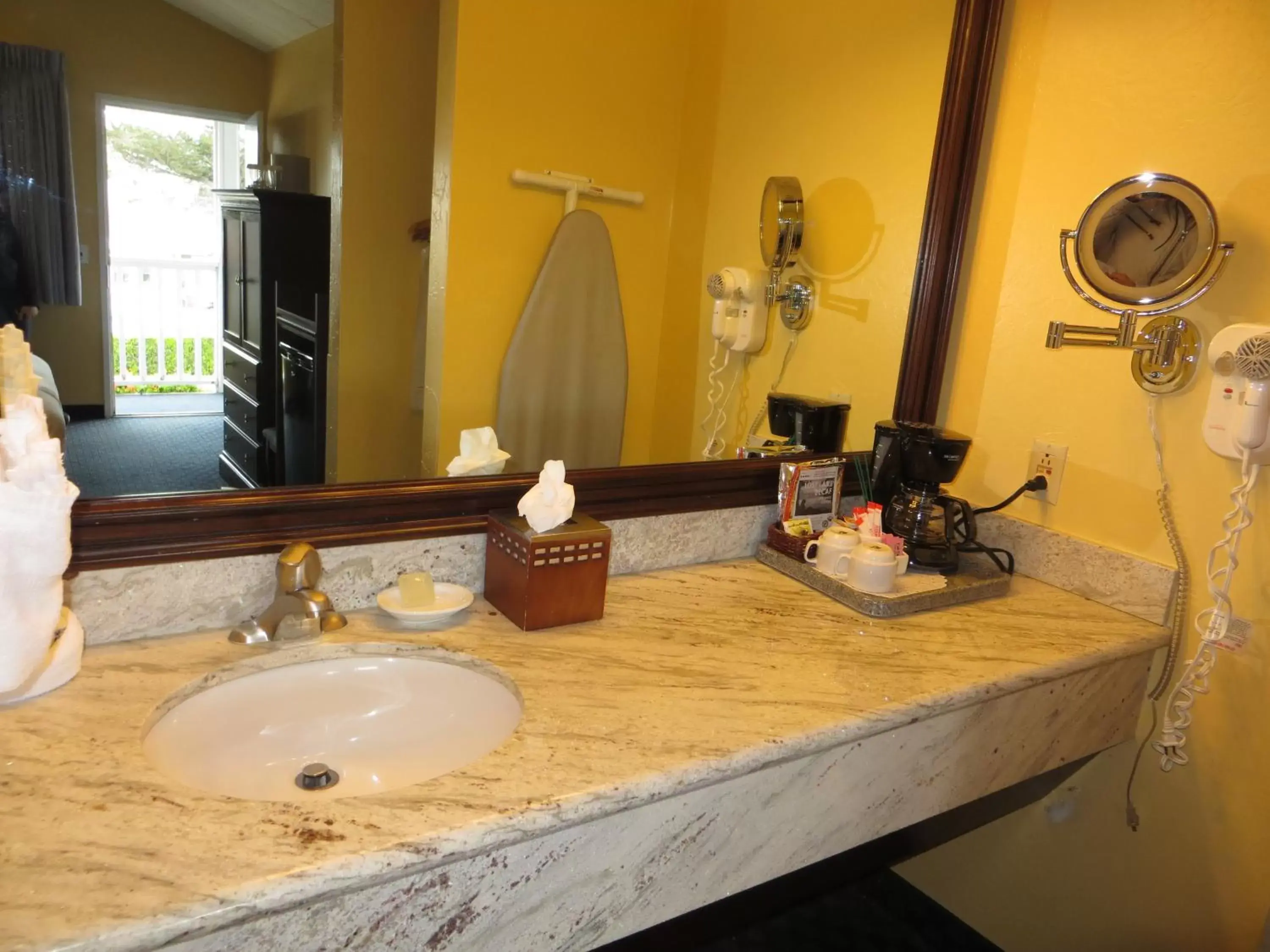 Bathroom in Monterey Bay Lodge