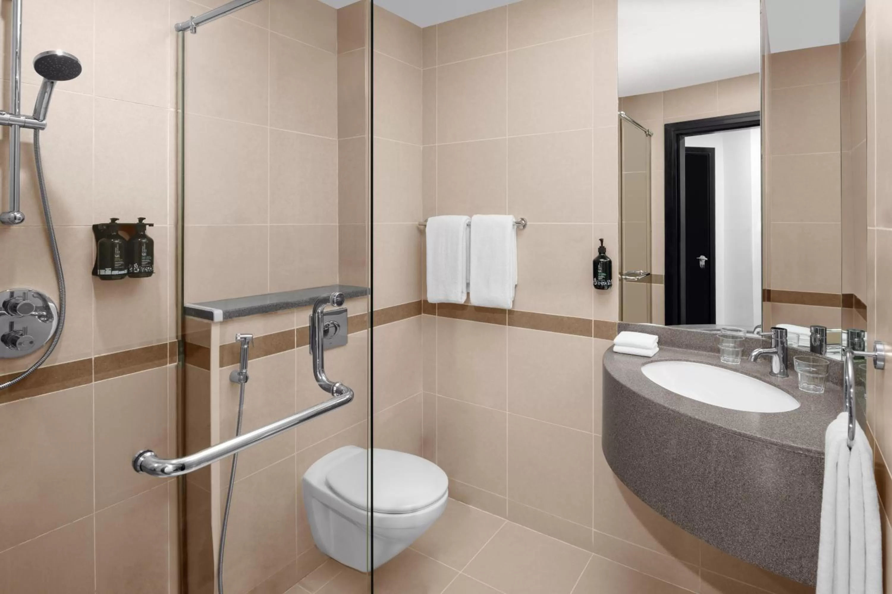 Bathroom in Holiday Inn Express Dubai Safa Park by IHG