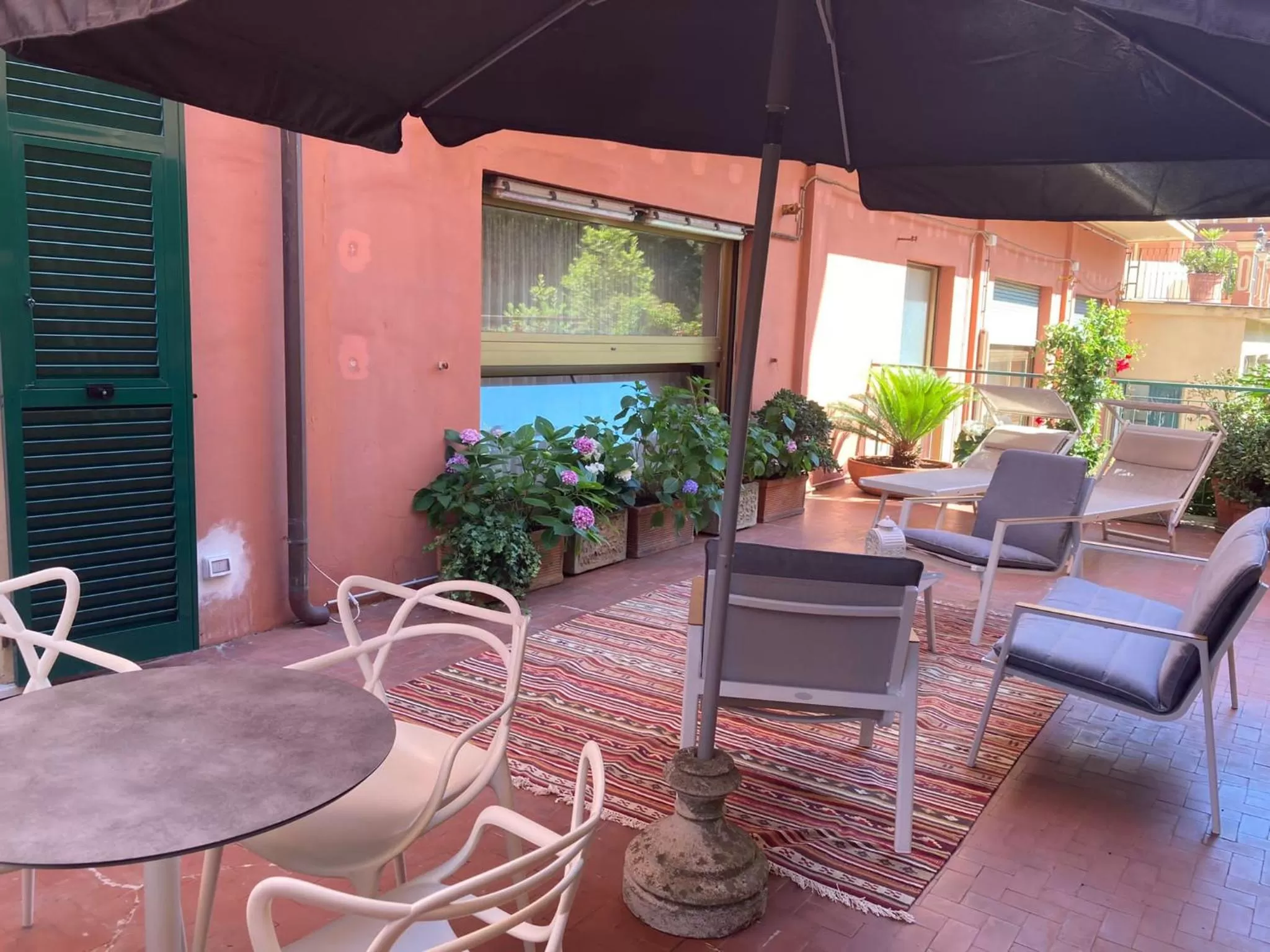 Balcony/Terrace in Hotel Monte Rosa