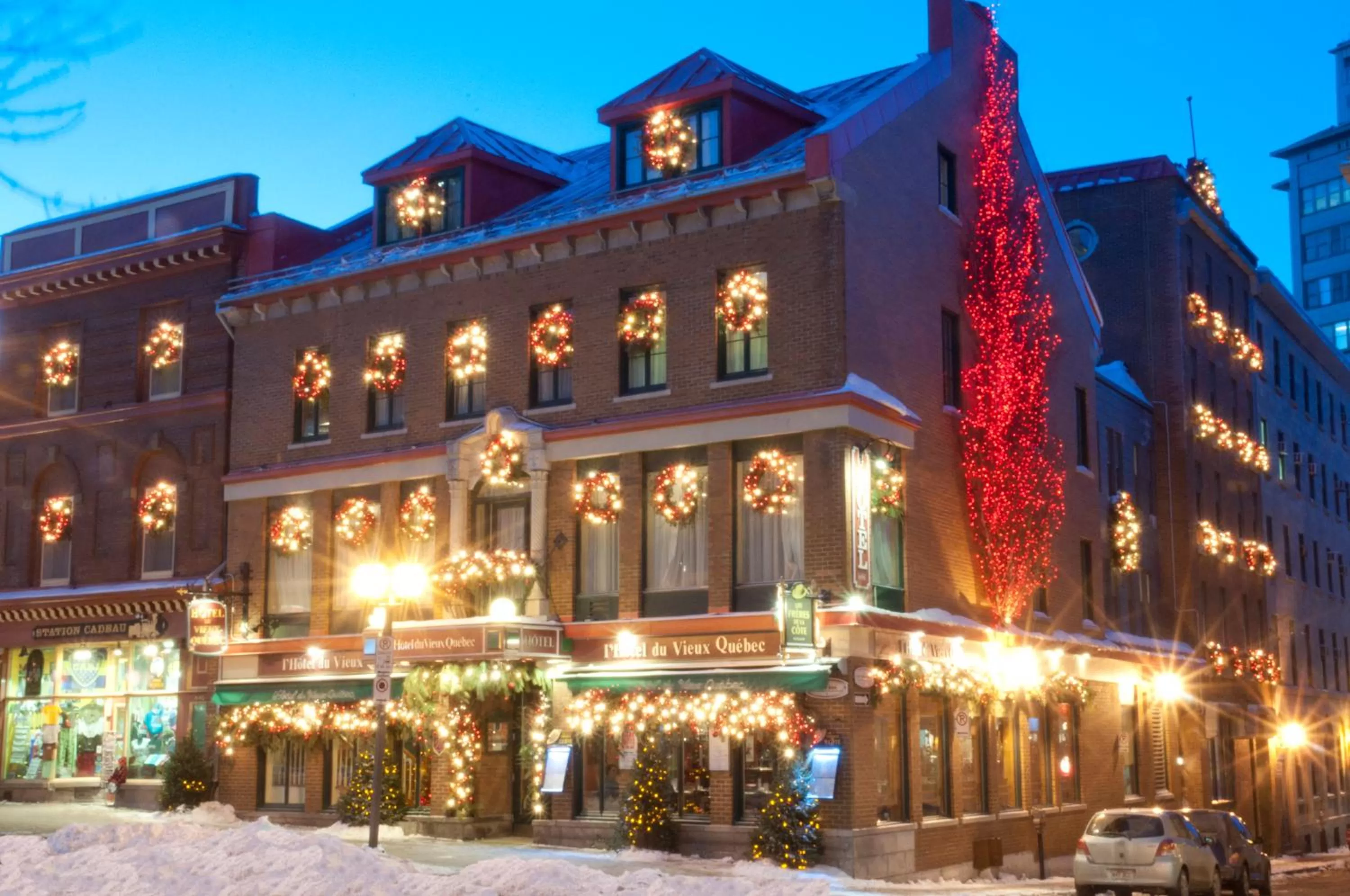 Property building in Hotel du Vieux Quebec