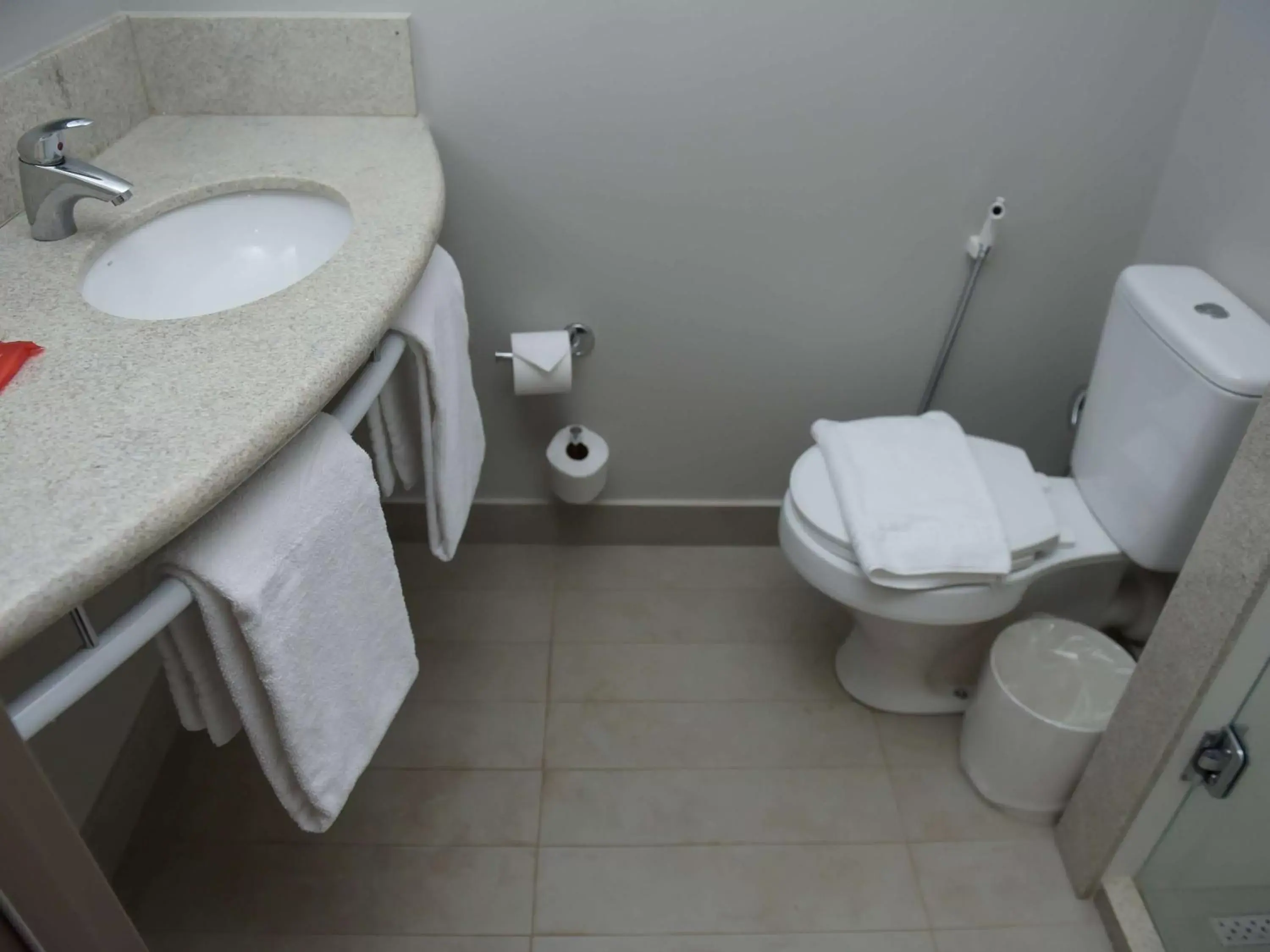 Photo of the whole room, Bathroom in ibis Tatui
