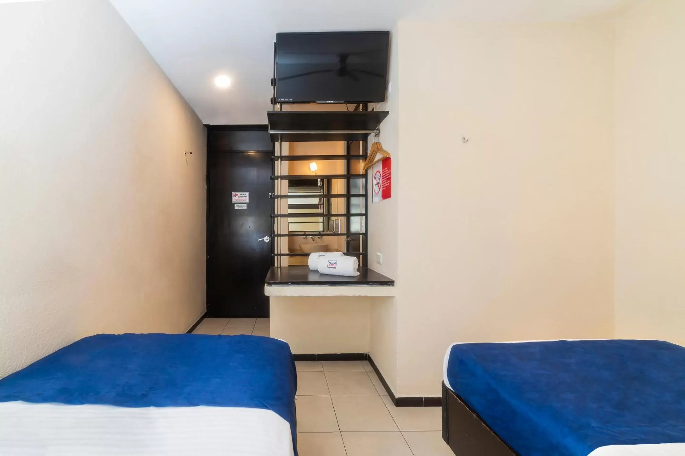 Bed in Hotel Kapu