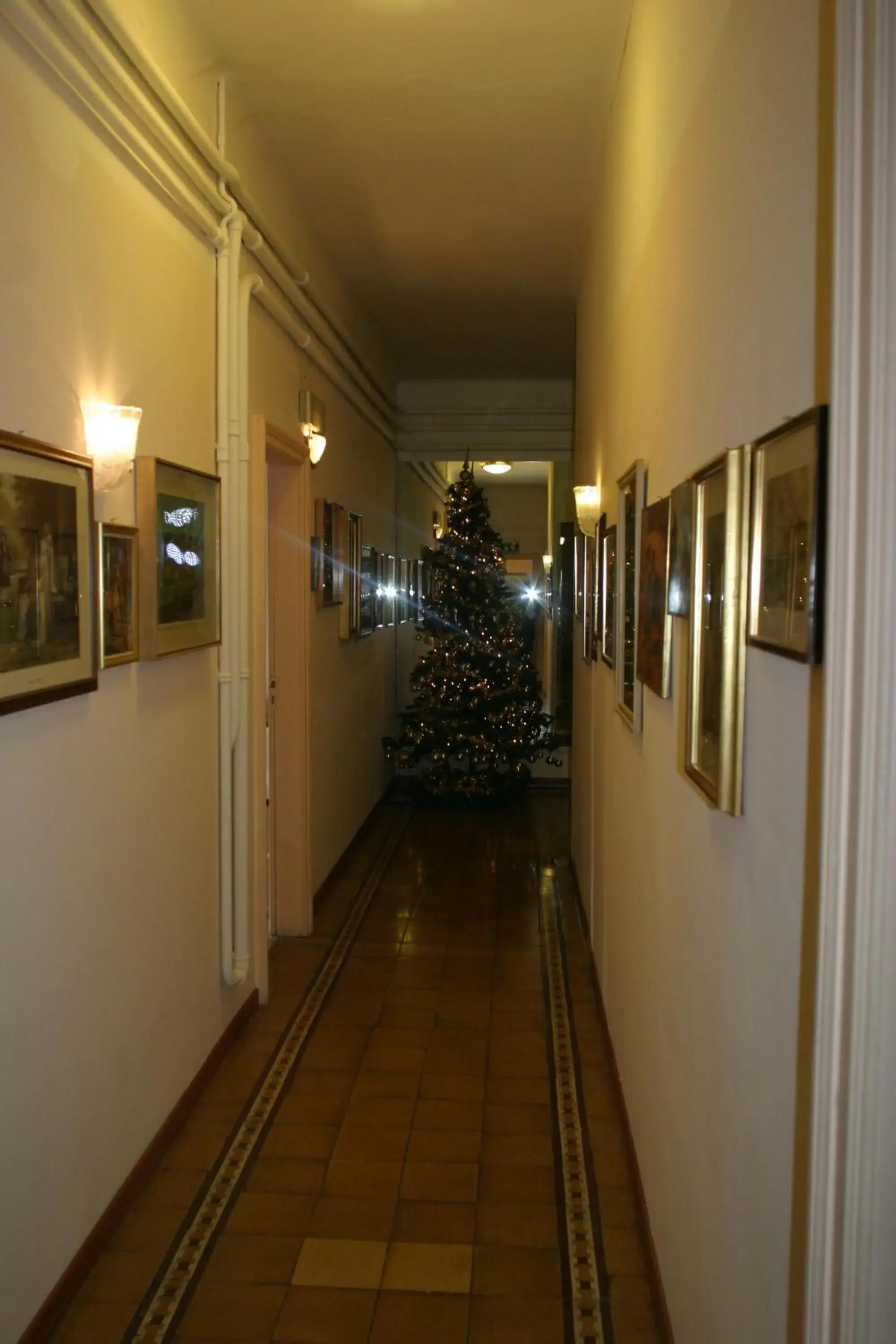 Decorative detail in Hotel Panorama Bologna