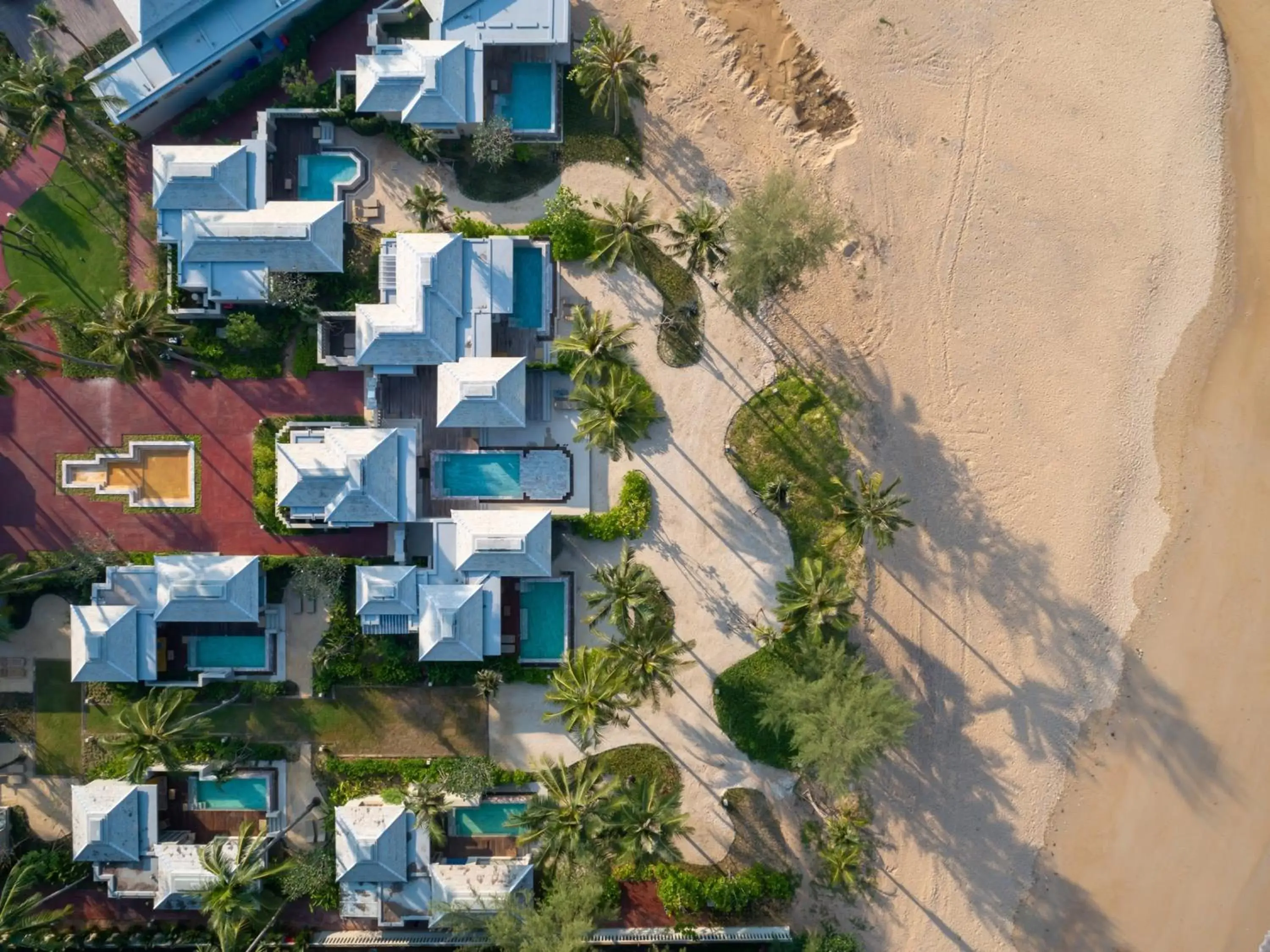 Bird's eye view, Bird's-eye View in Devasom Khao Lak Beach Resort & Villas