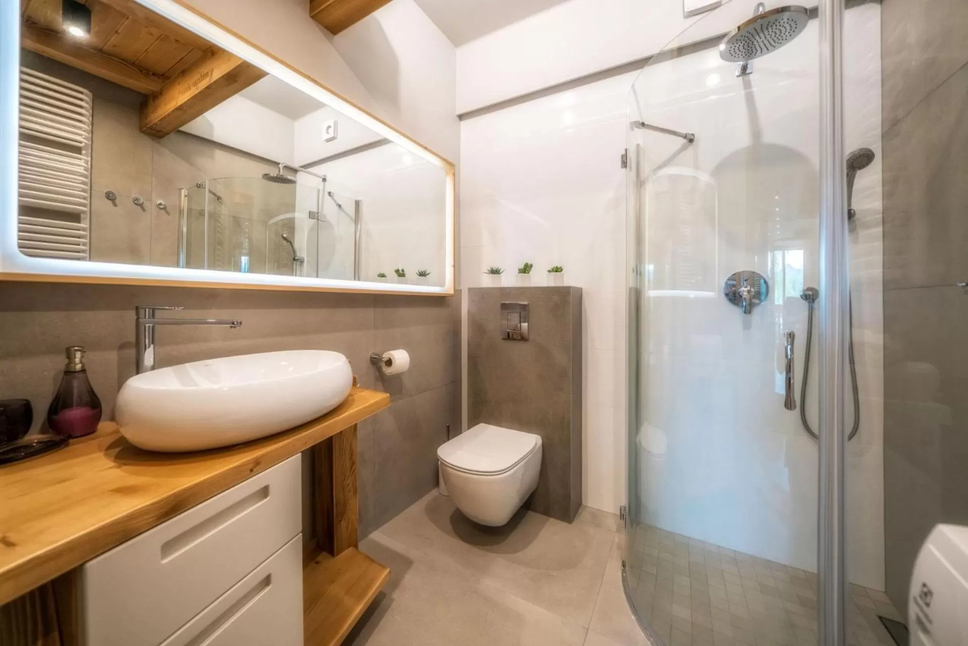 Bathroom in Aparthotel Giewont