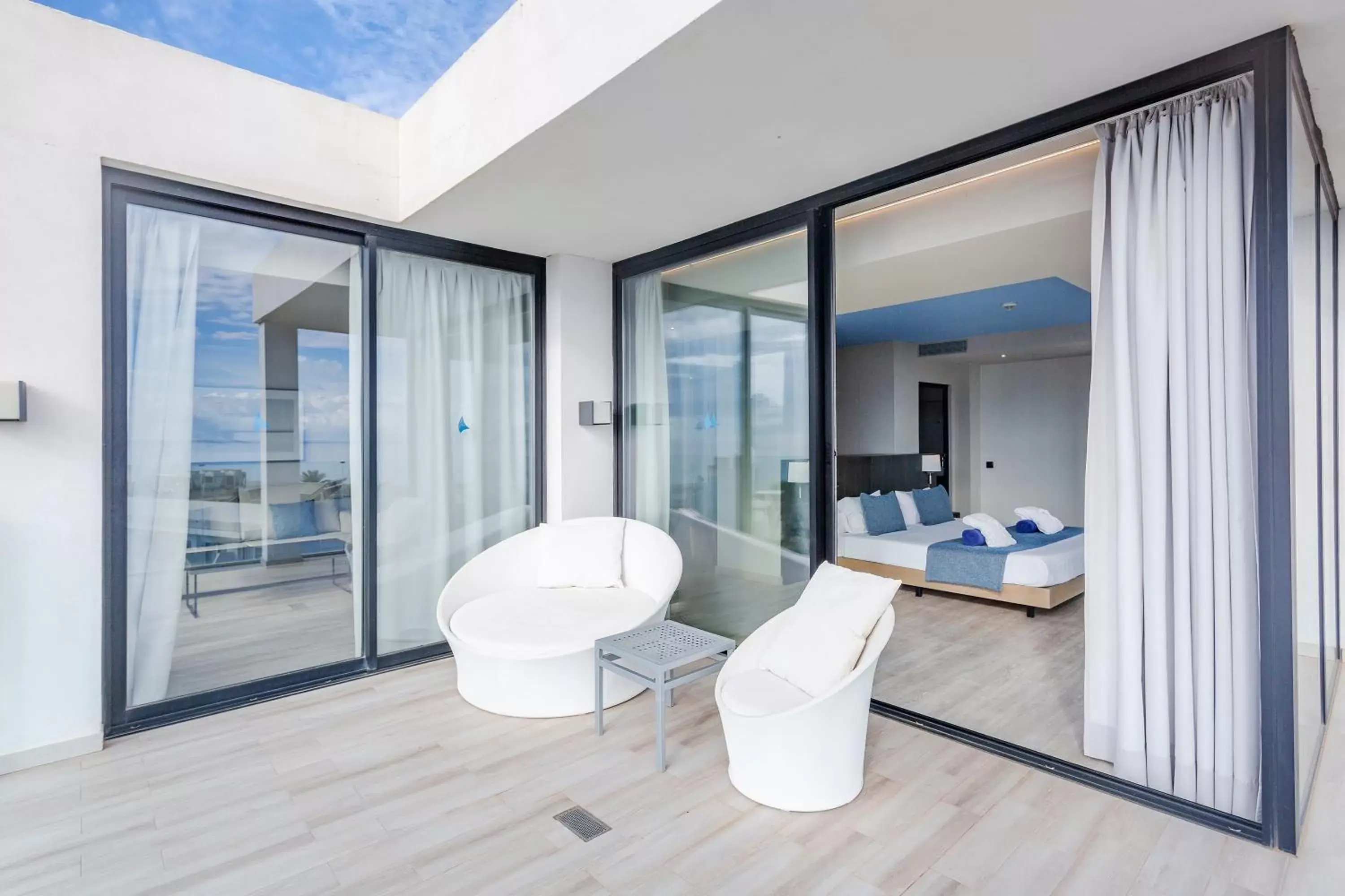 Balcony/Terrace, Bathroom in Marins Playa