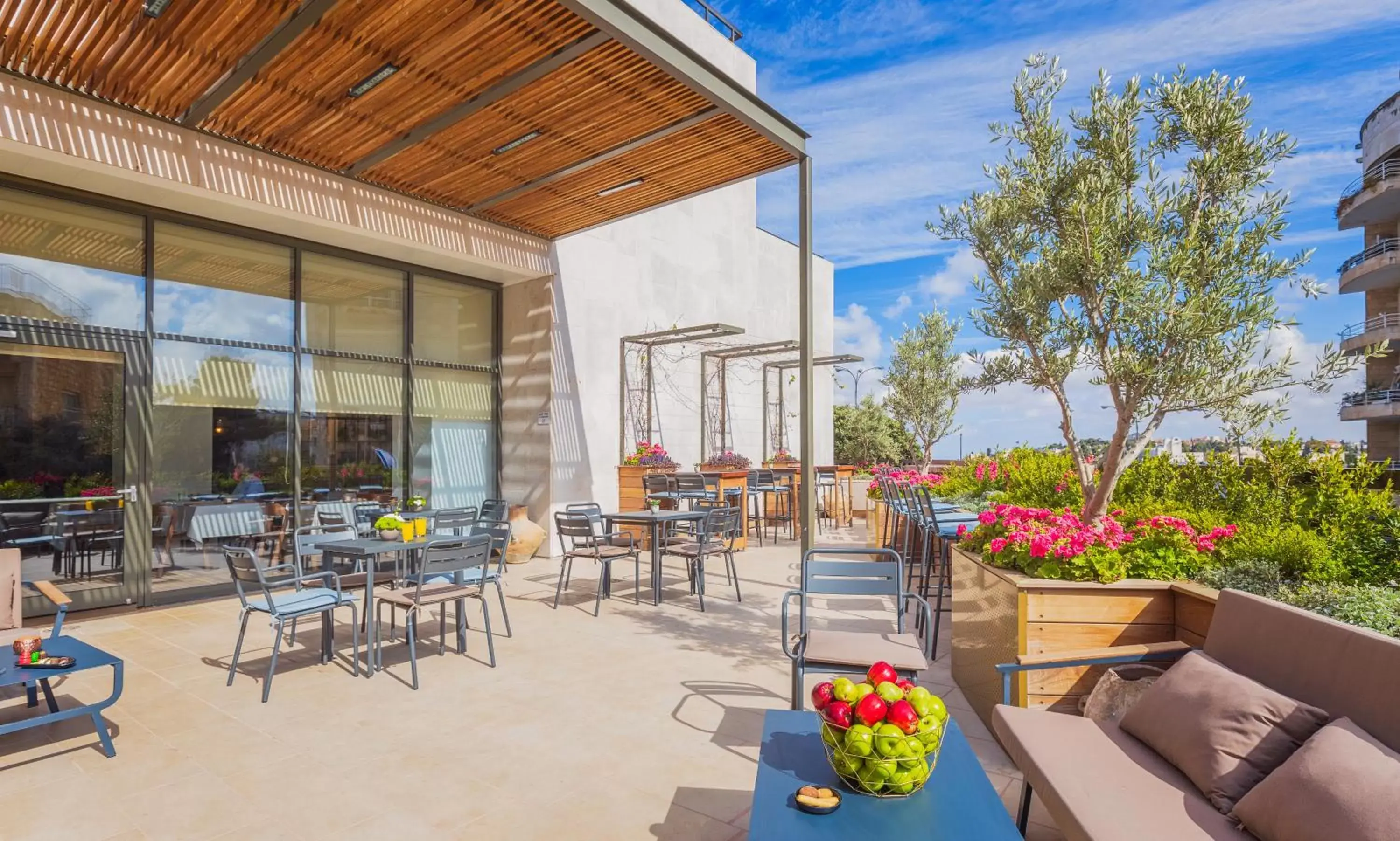 Balcony/Terrace in Cassia Hotel Jerusalem