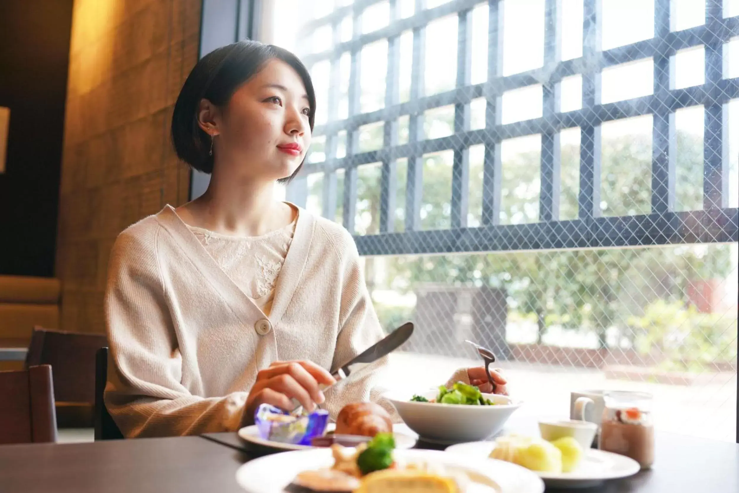 Buffet breakfast in Hotel Kuu Kyoto