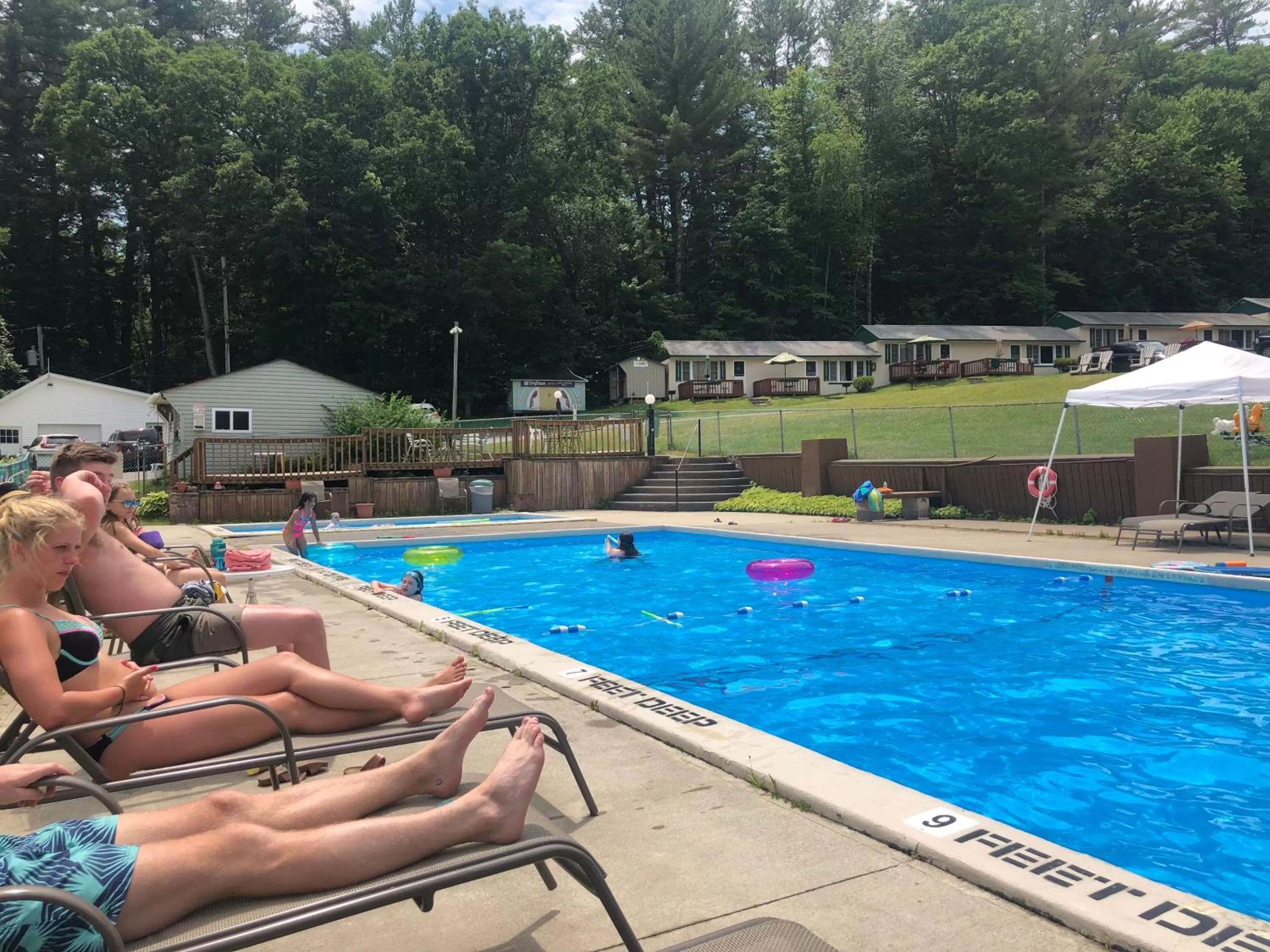 Swimming pool in Blue Lagoon Resort