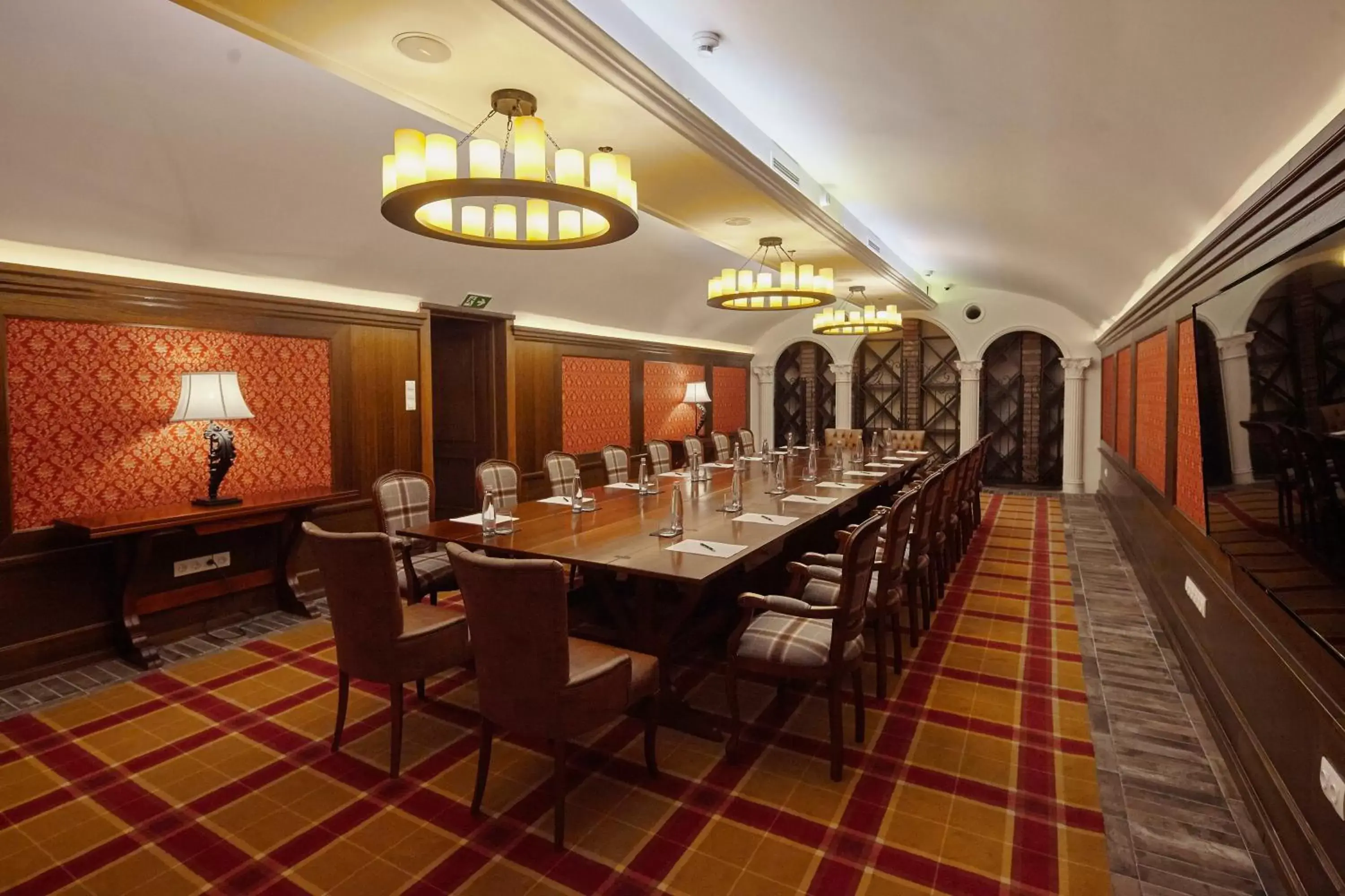 Meeting/conference room, Restaurant/Places to Eat in Mystery Hotel Budapest