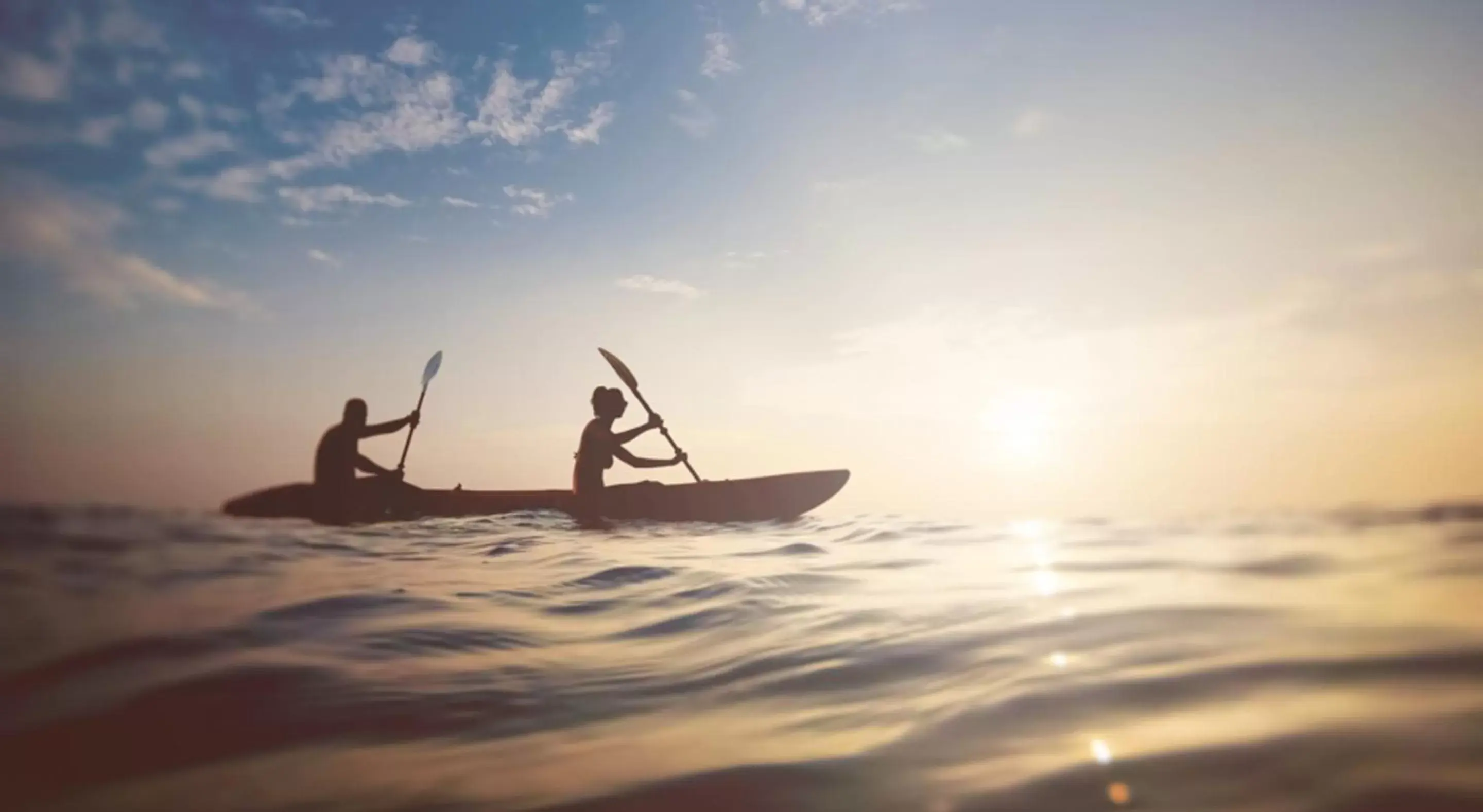 Canoeing, Beach in Cliff House Maine