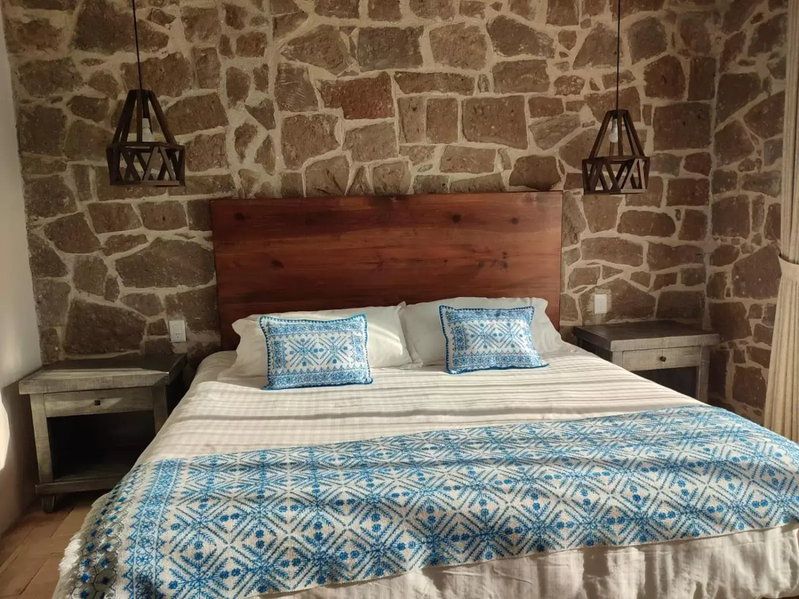Bed in Hotel Casa Xaa