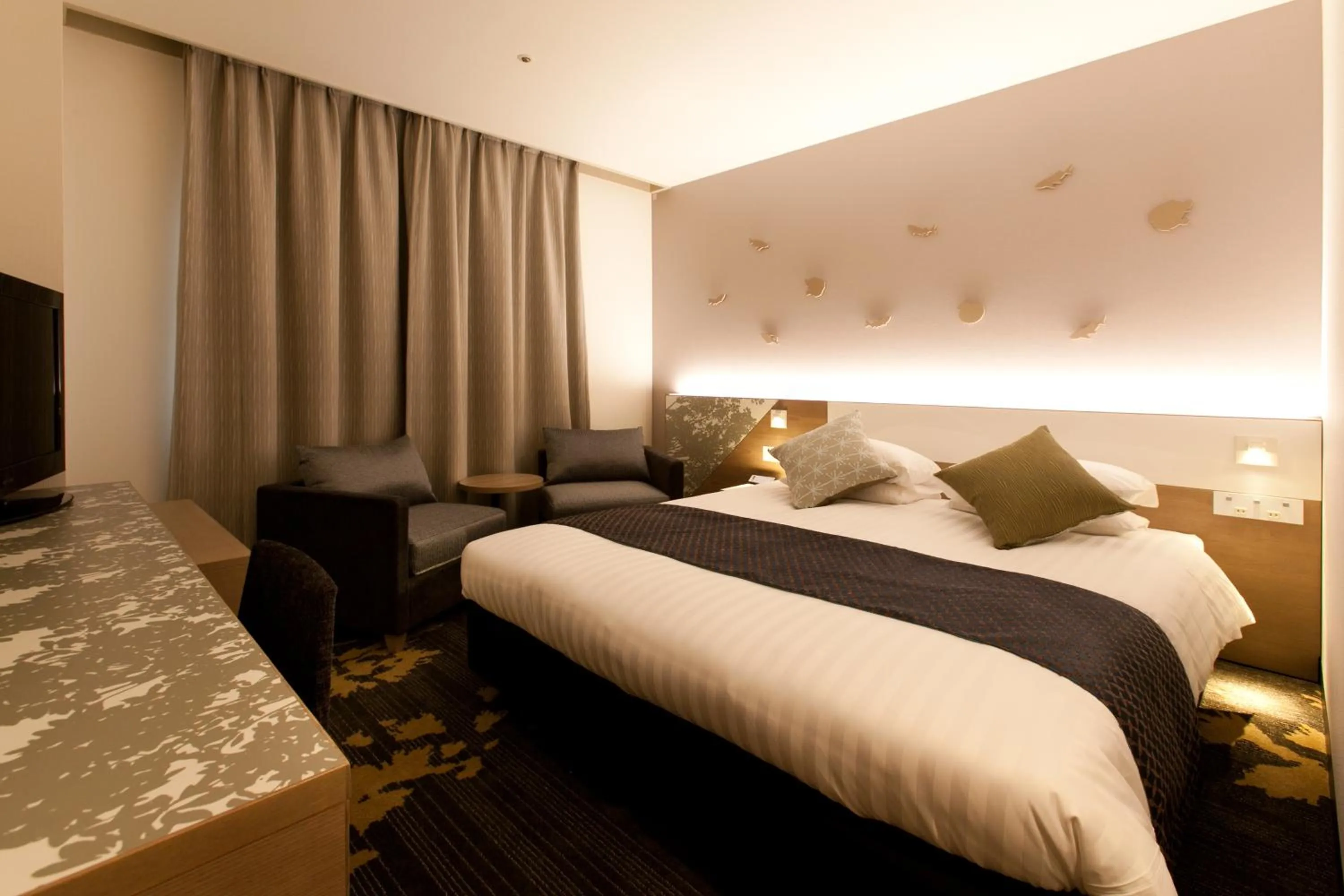 Photo of the whole room, Bed in Toyama Excel Hotel Tokyu