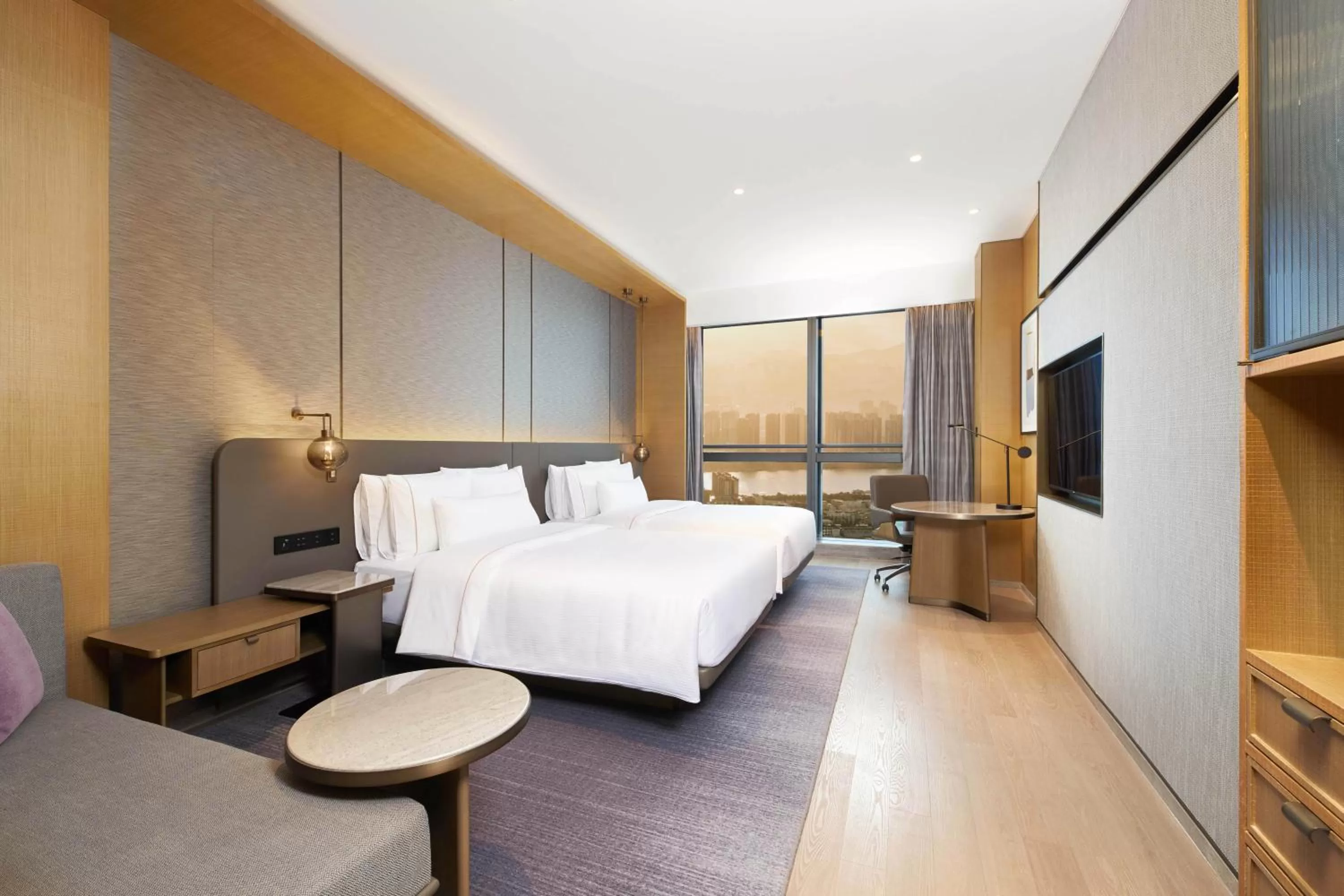 Photo of the whole room, Bed in The Westin Zhongshan Guzhen
