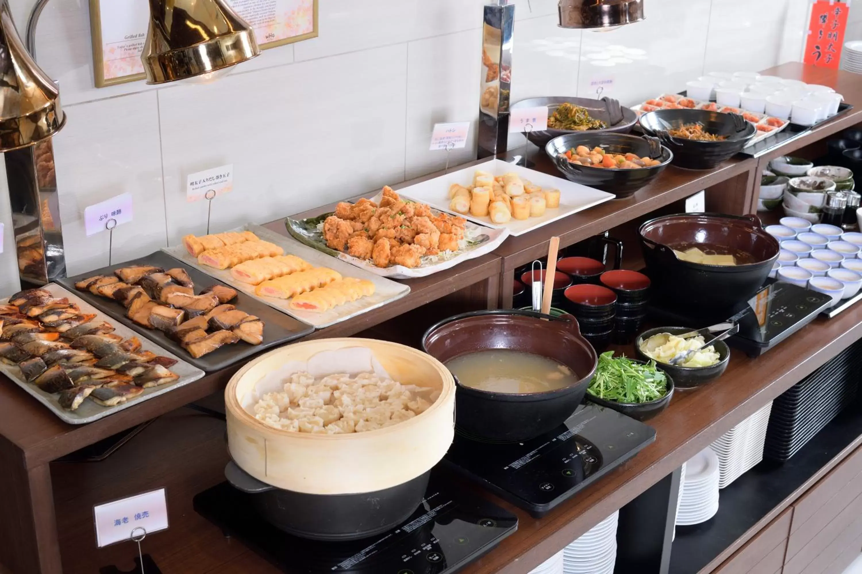 Buffet breakfast, Food in Canal City Fukuoka Washington Hotel