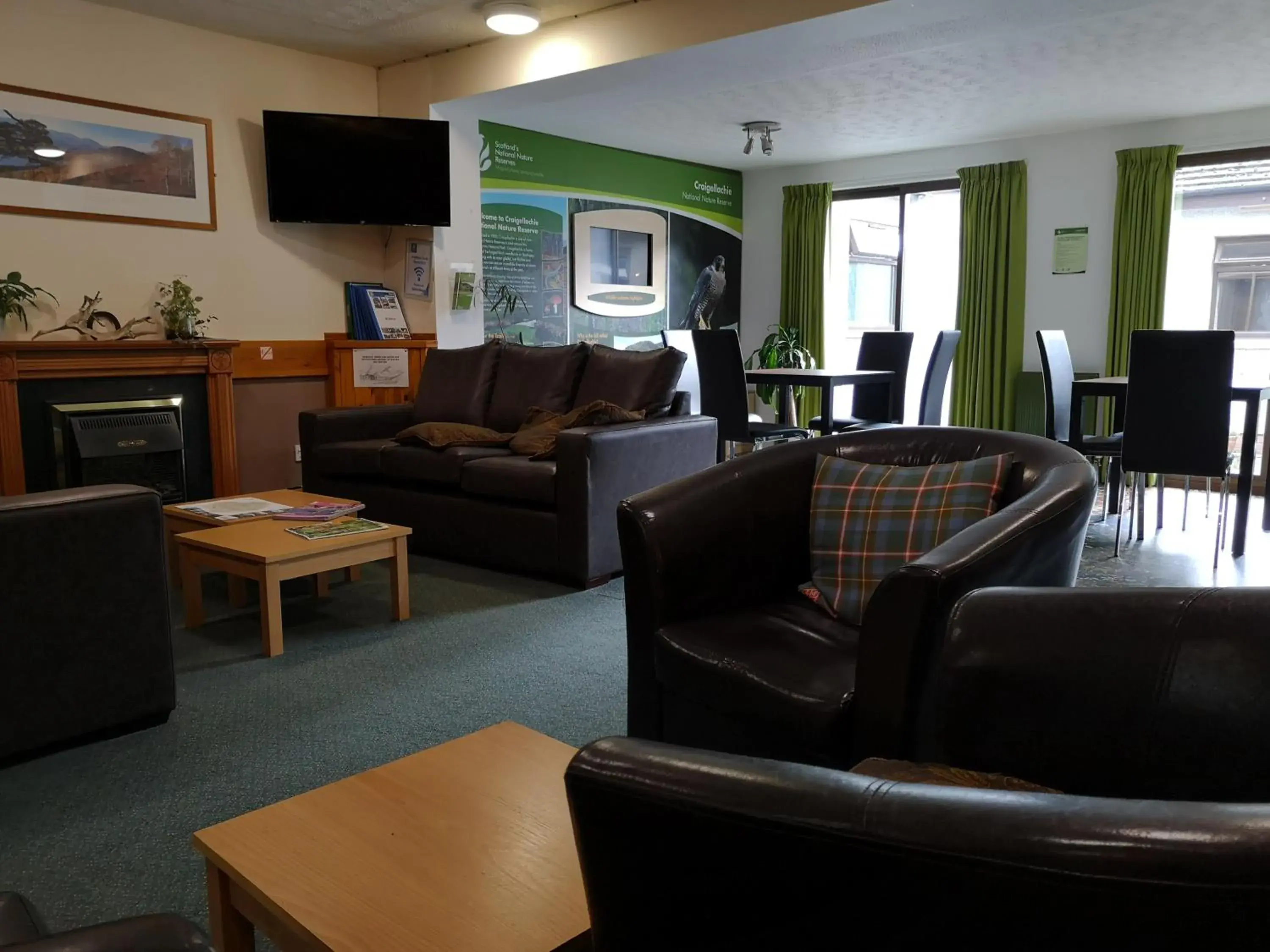 Seating Area in Aviemore Youth Hostel