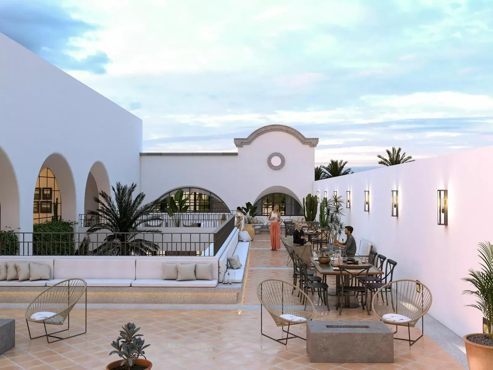 Property building in Hotel Tropicana Inn del Cabo