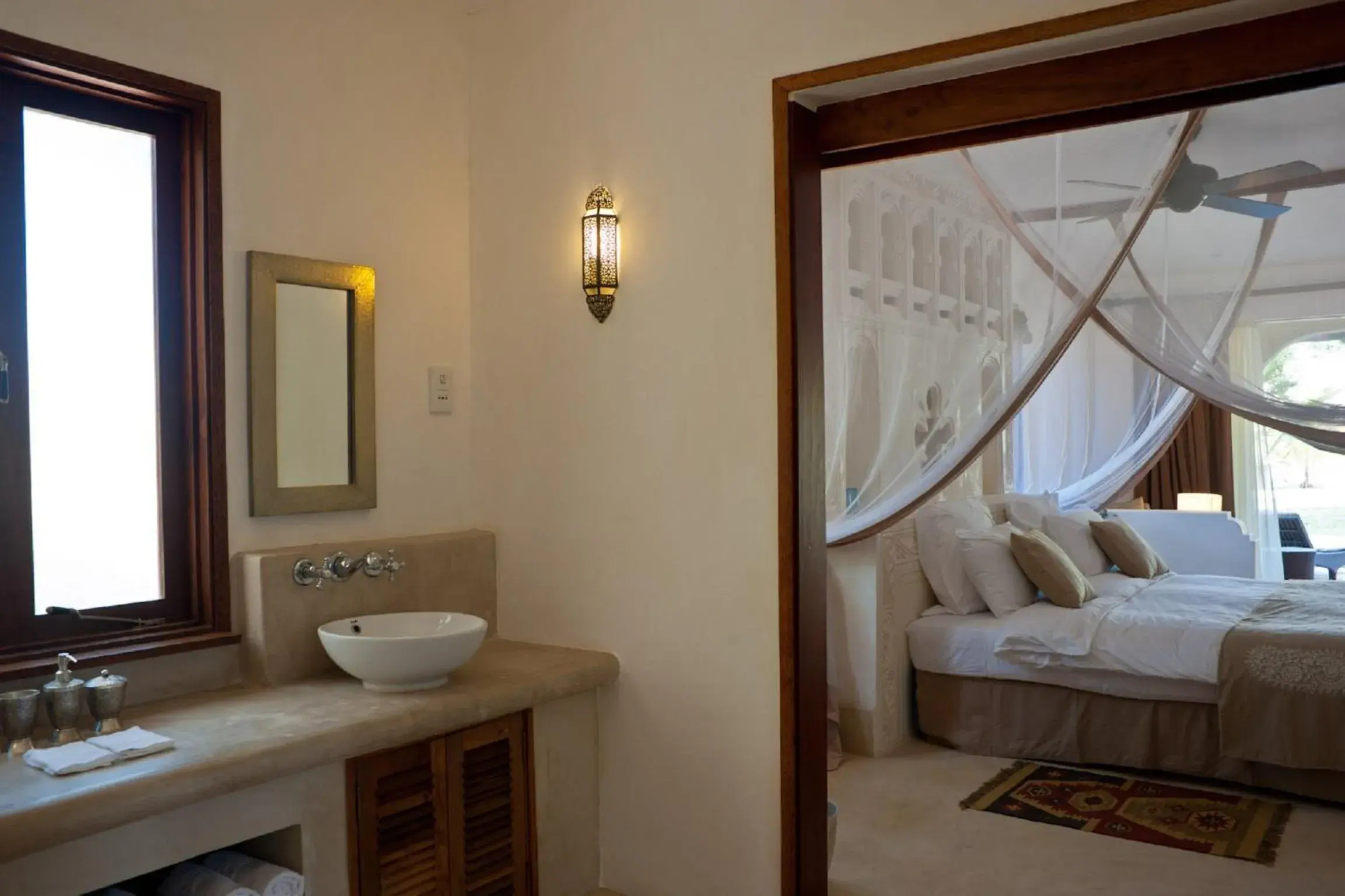 Bed, Bathroom in Swahili Beach