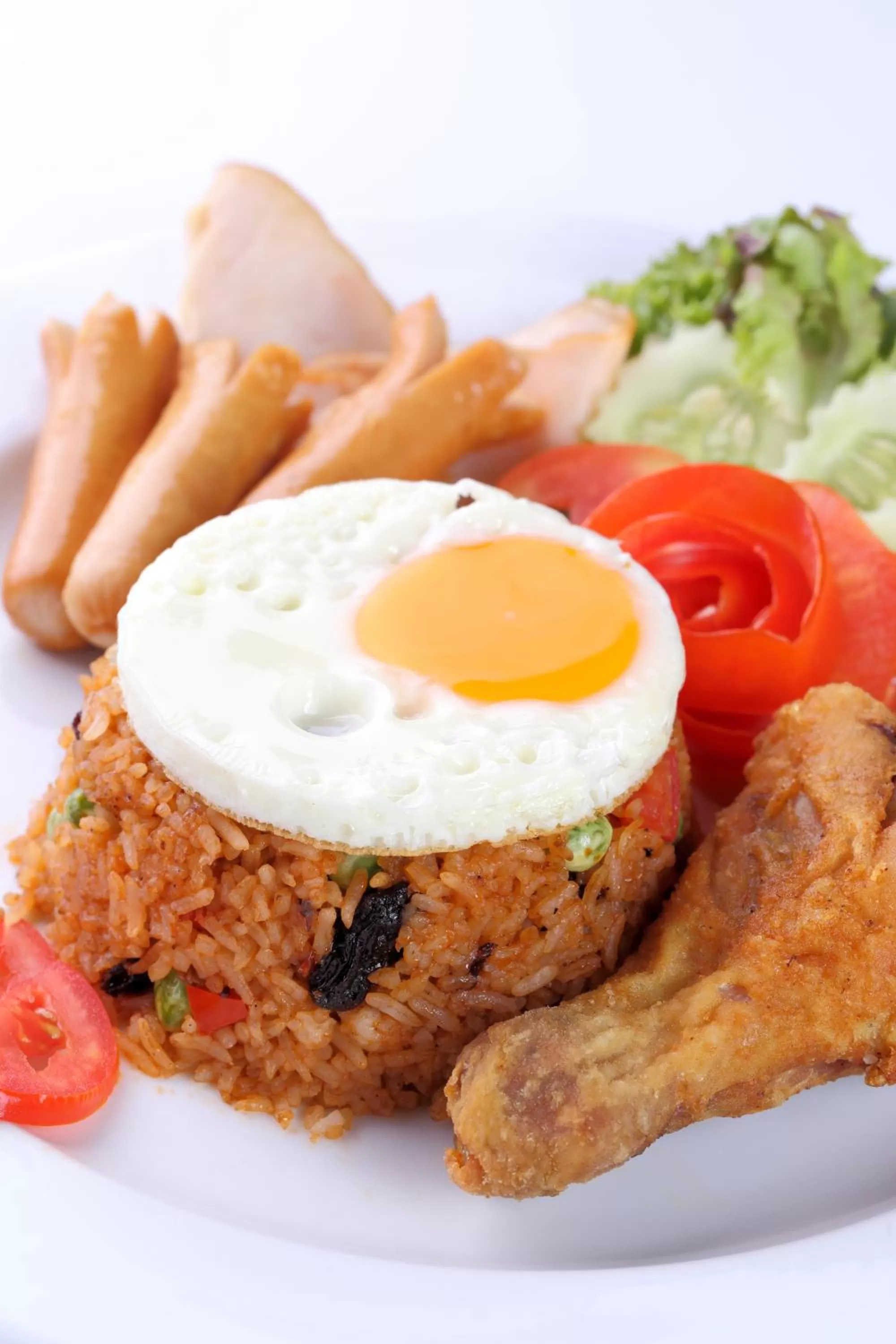 Food close-up in PJ Watergate Hotel