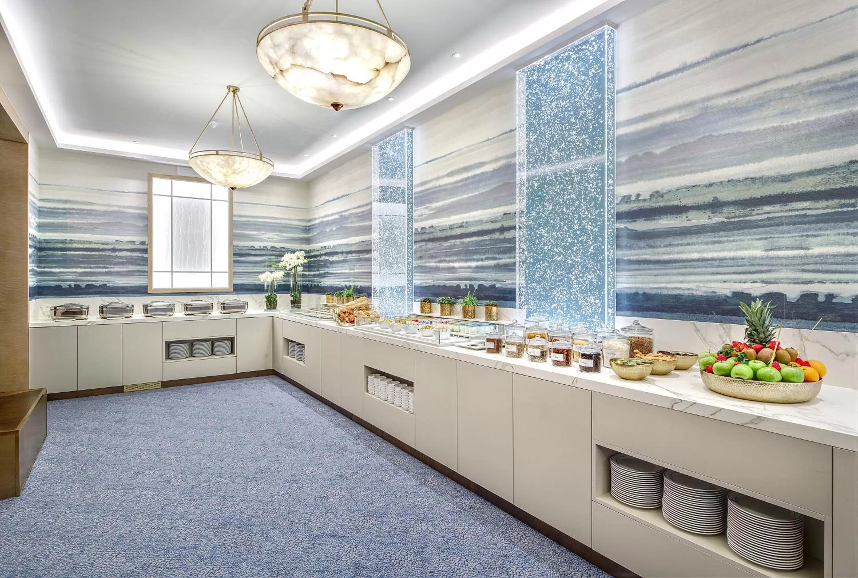 Buffet breakfast in Hotel Le Plaza Brussels