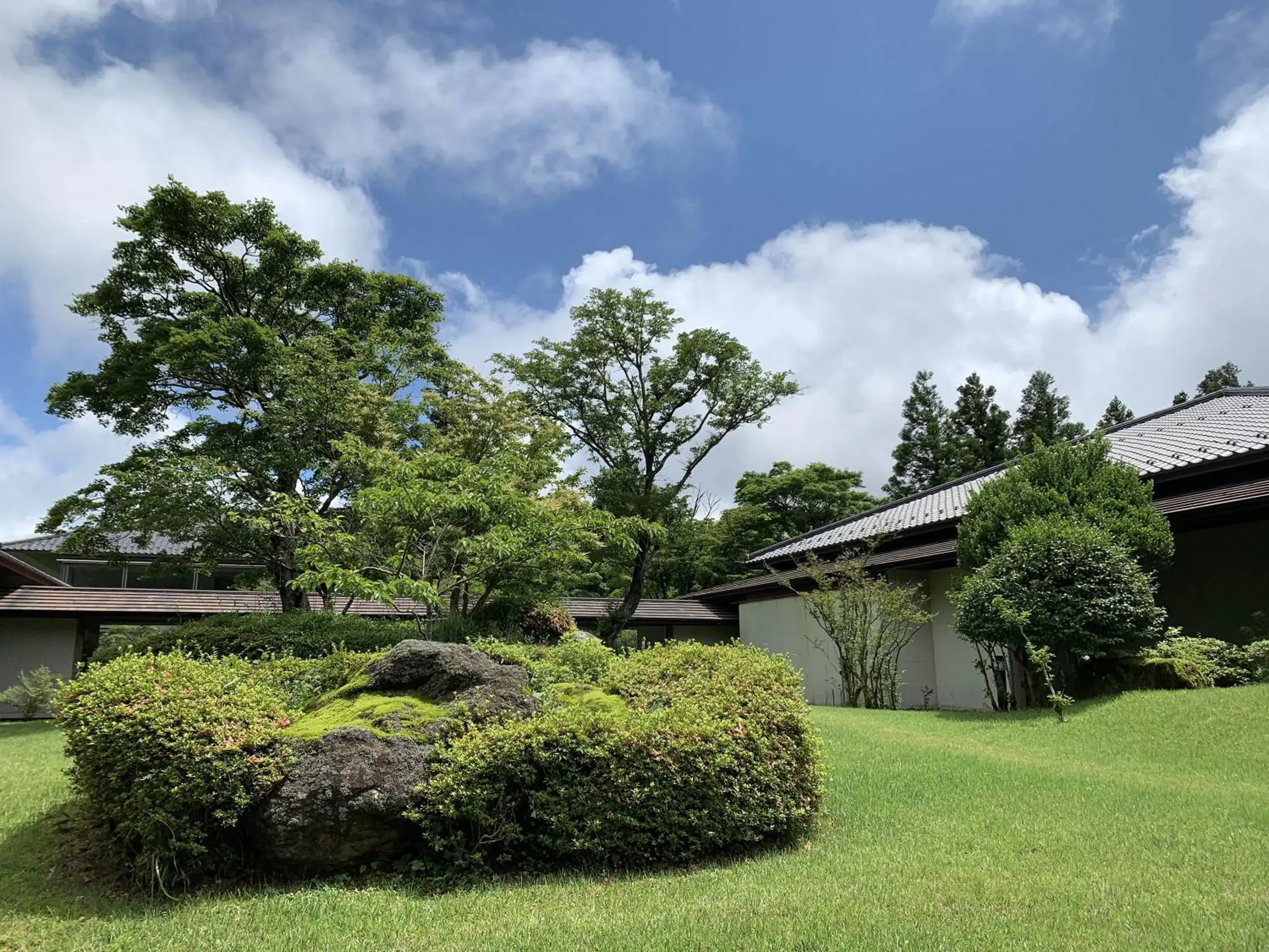 Property building, Garden in Hakone Yunohana Prince Hotel