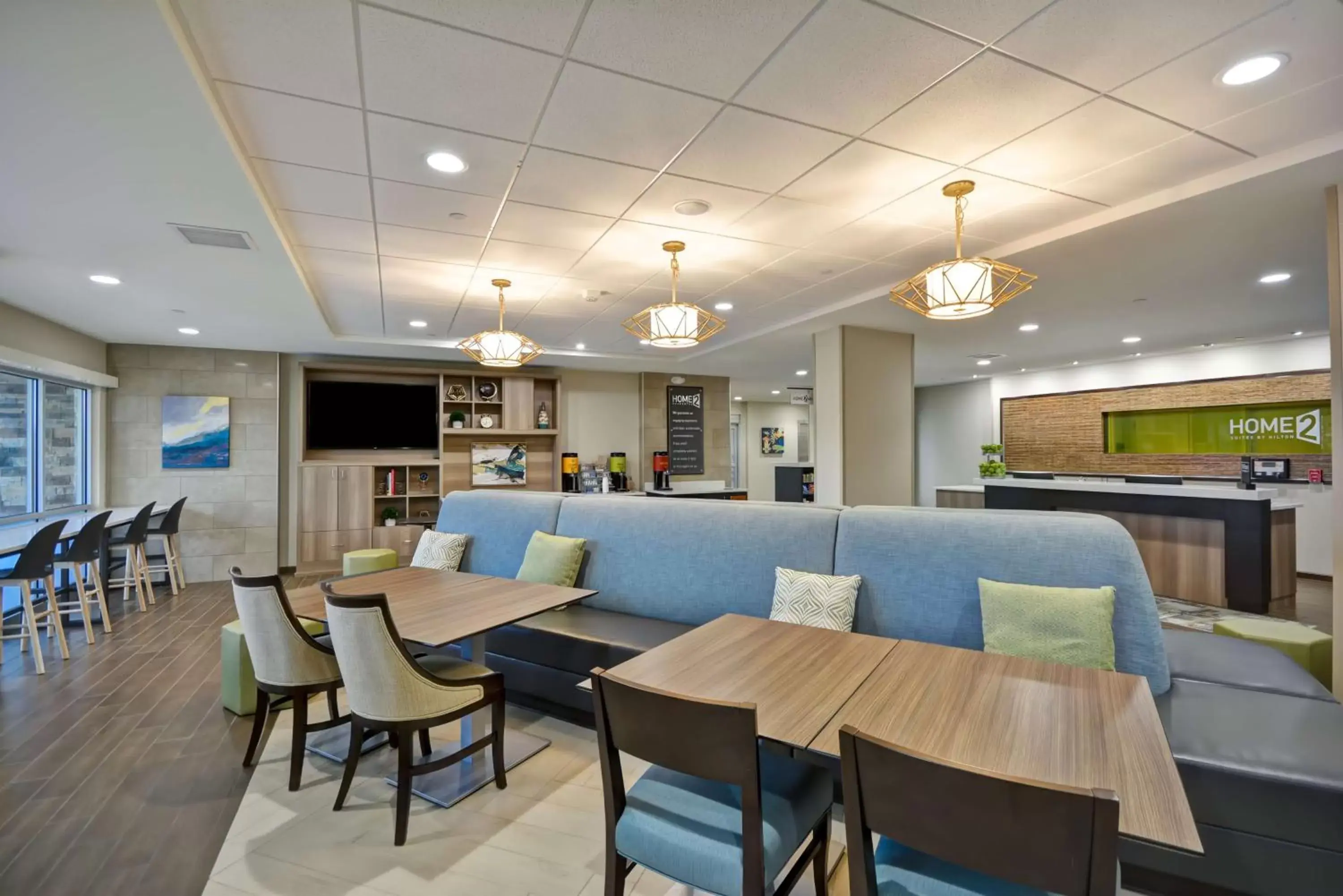 Lobby or reception, Restaurant/Places to Eat in Home2 Suites By Hilton Maumee Toledo