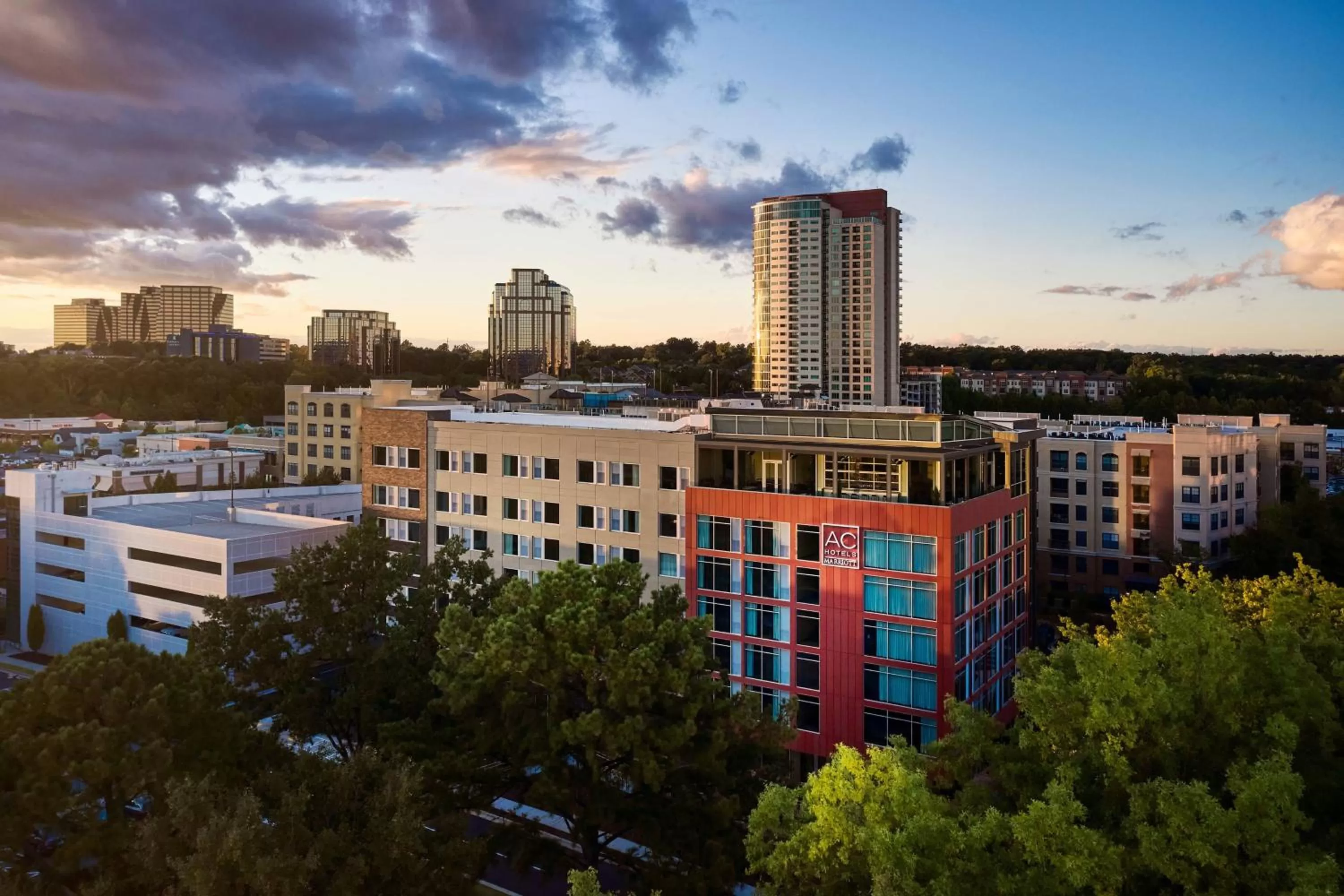 Property building in AC Hotel by Marriott Atlanta Perimeter
