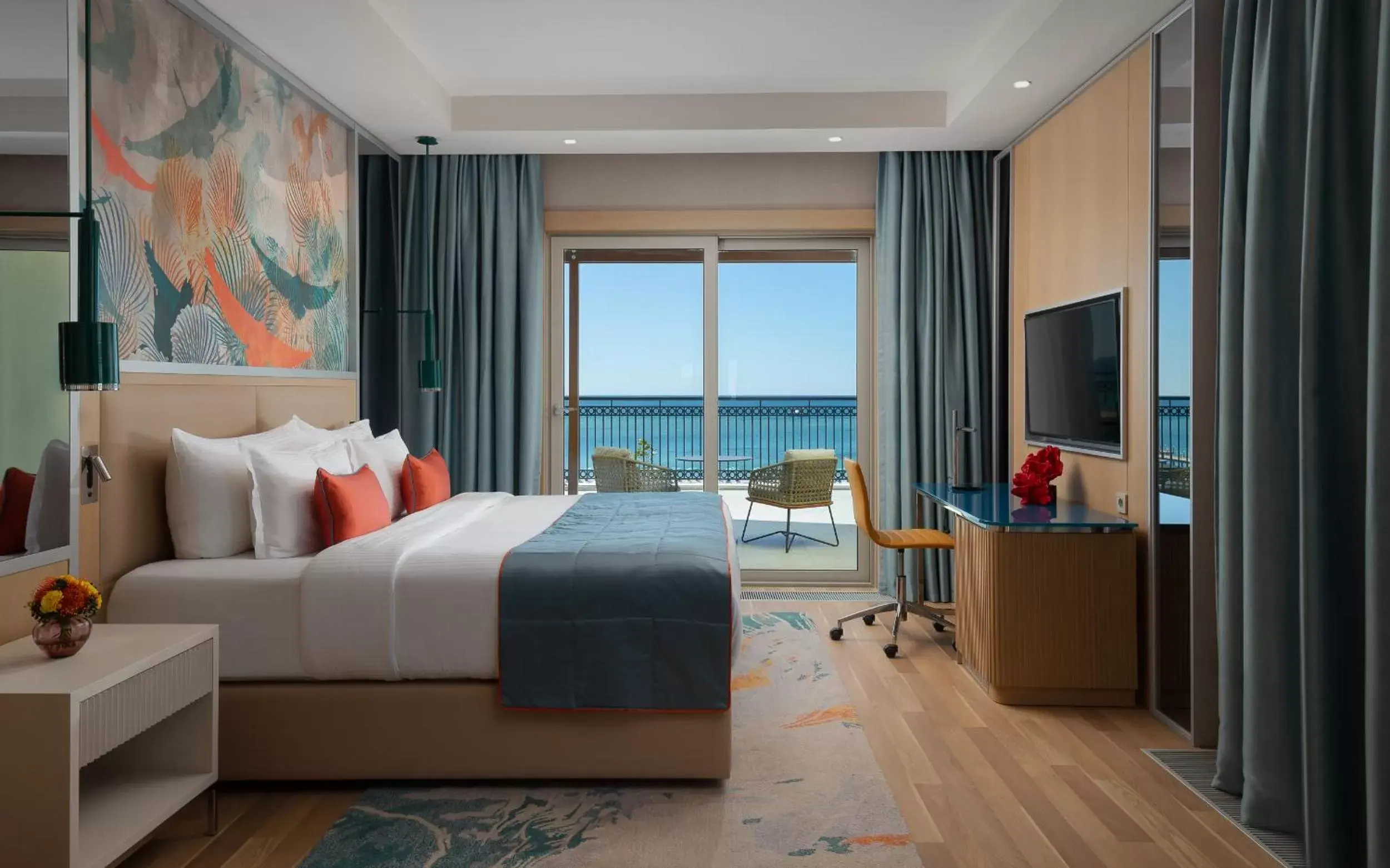 Bedroom in Rixos Water World Aktau