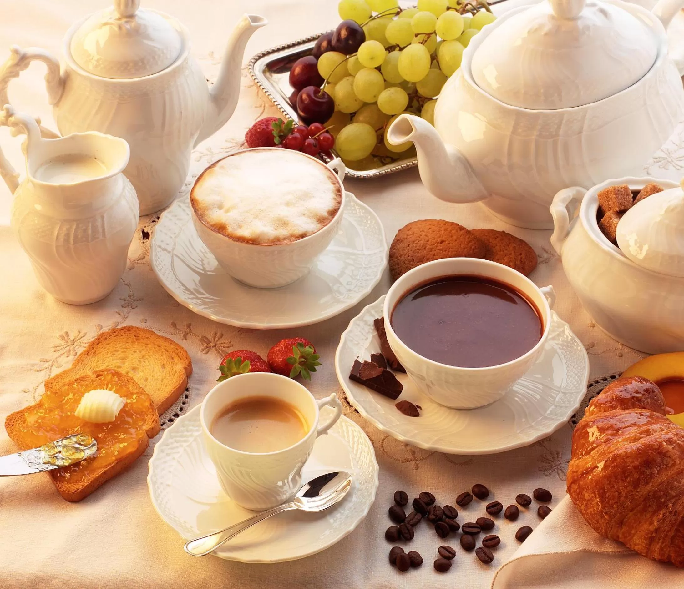 Continental breakfast in The Ardilaun Hotel