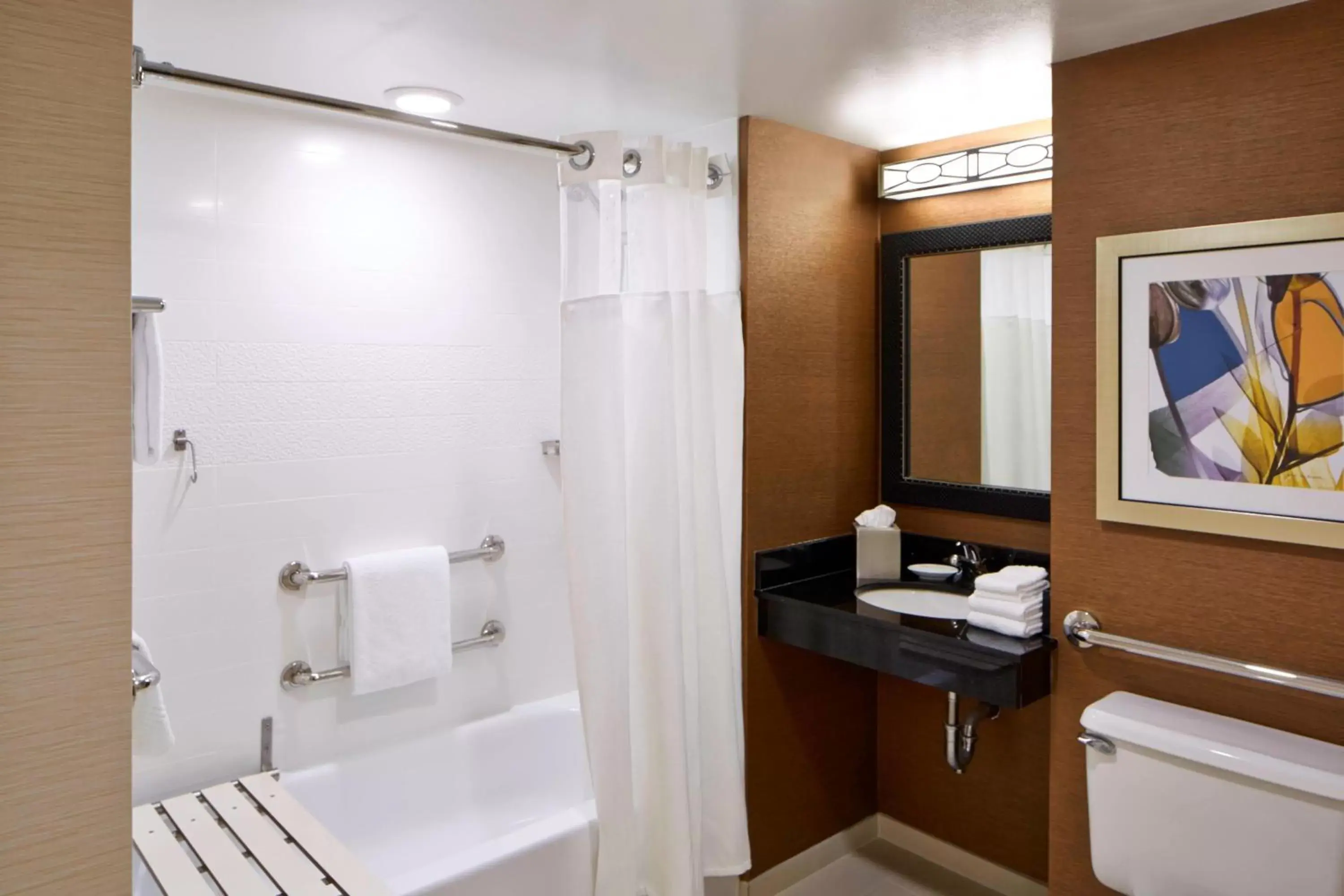 Bathroom in Fairfield Inn by Marriott Rochester East