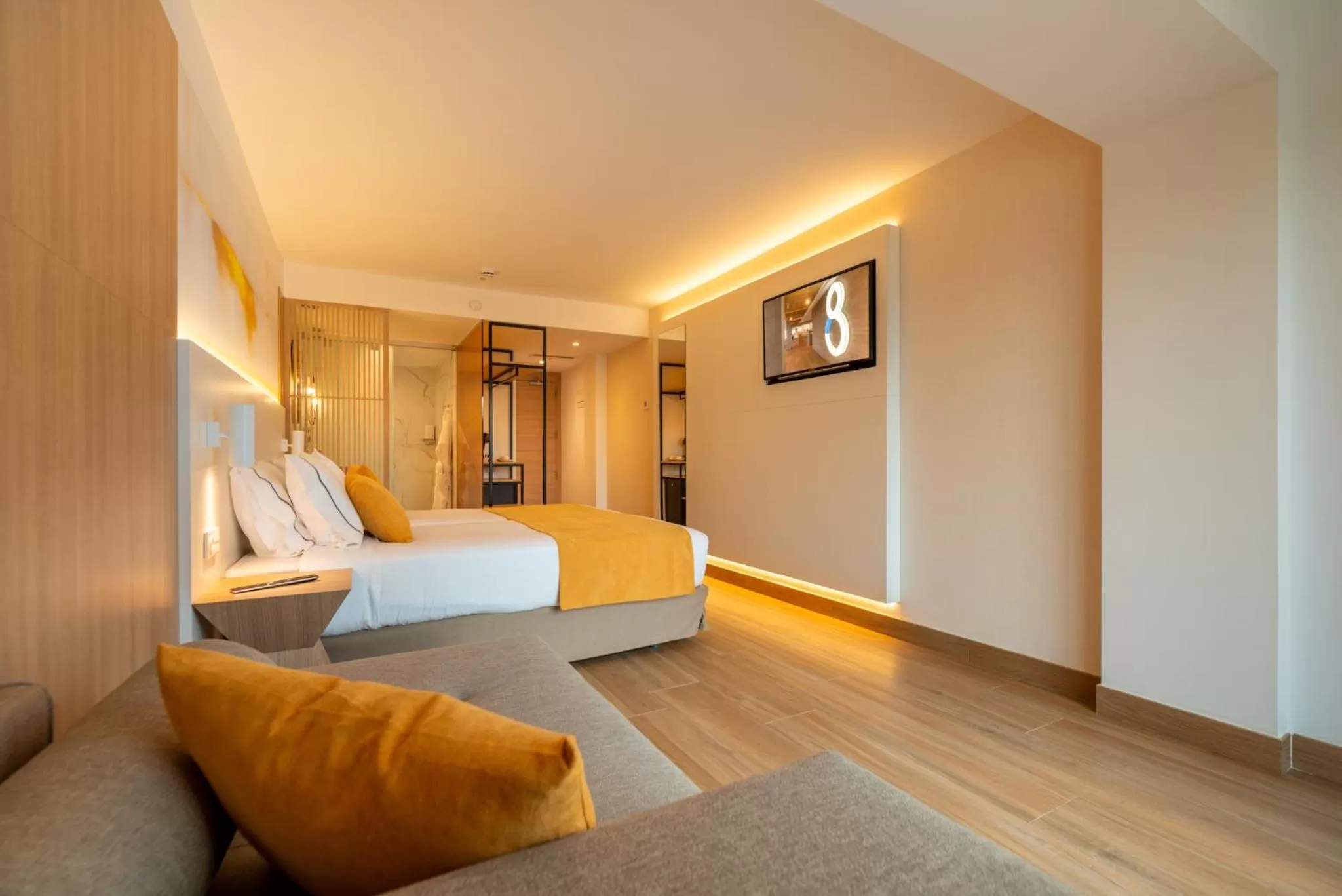 Superior Double Room with Pool View (2 Adults) in L'Azure Hotel 4* Sup