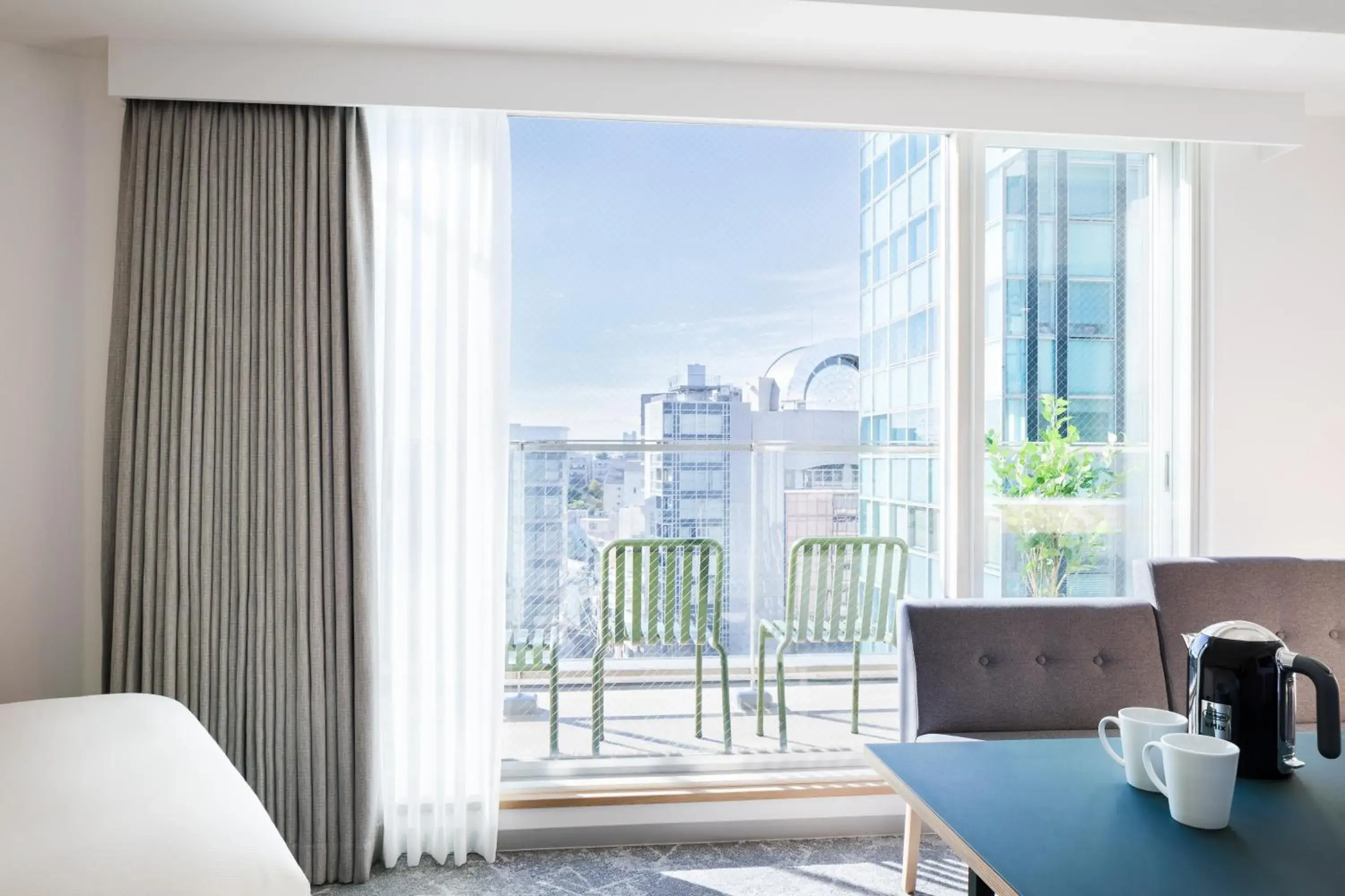 View (from property/room), Bed in Tokyu Stay Shibuya Shin-Minamiguchi View (from property/room), Bed in Tokyu Stay Shibuya Shin-Minamiguchi