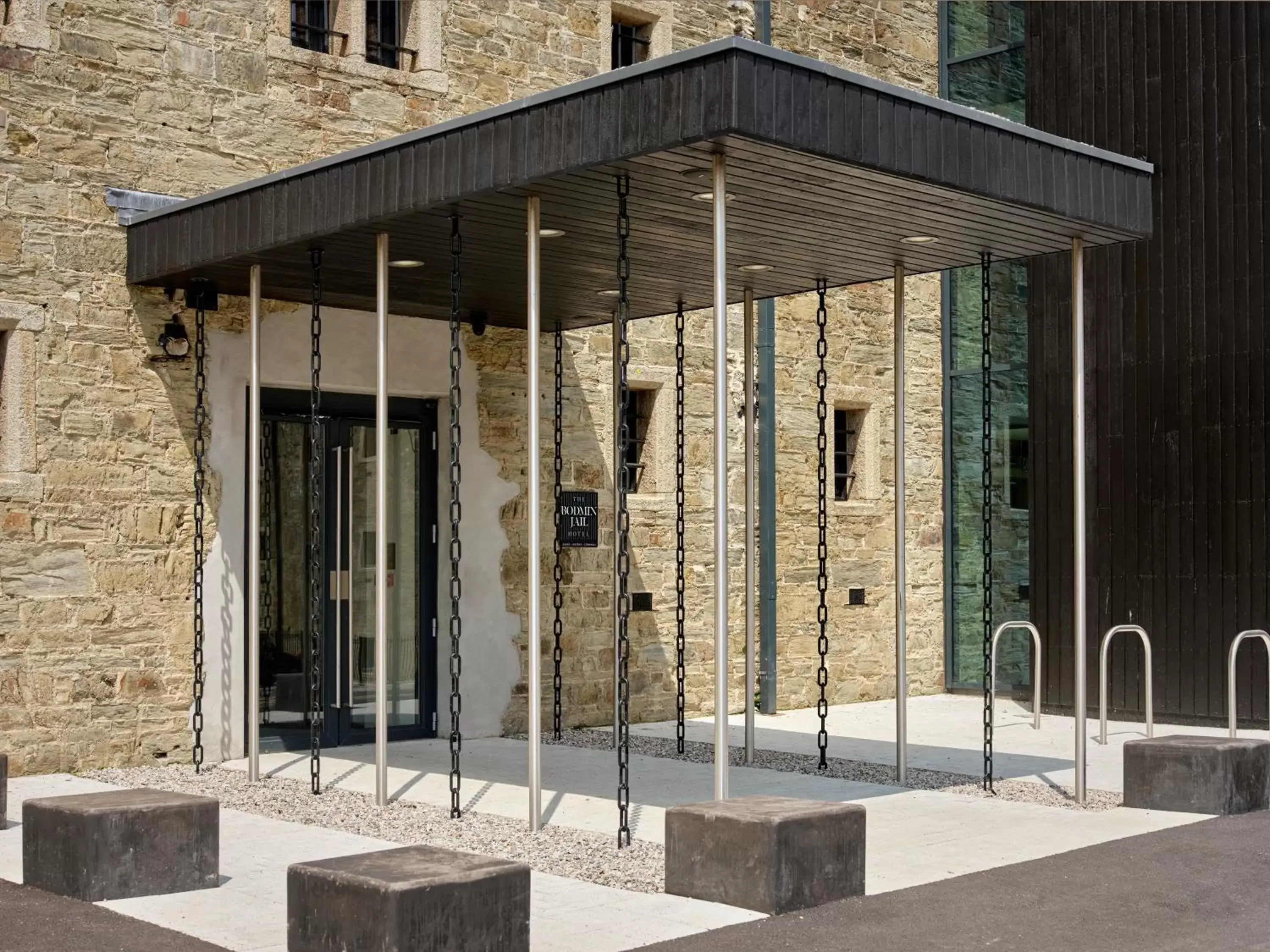 Property building in Bodmin Jail Hotel Property building in Bodmin Jail Hotel