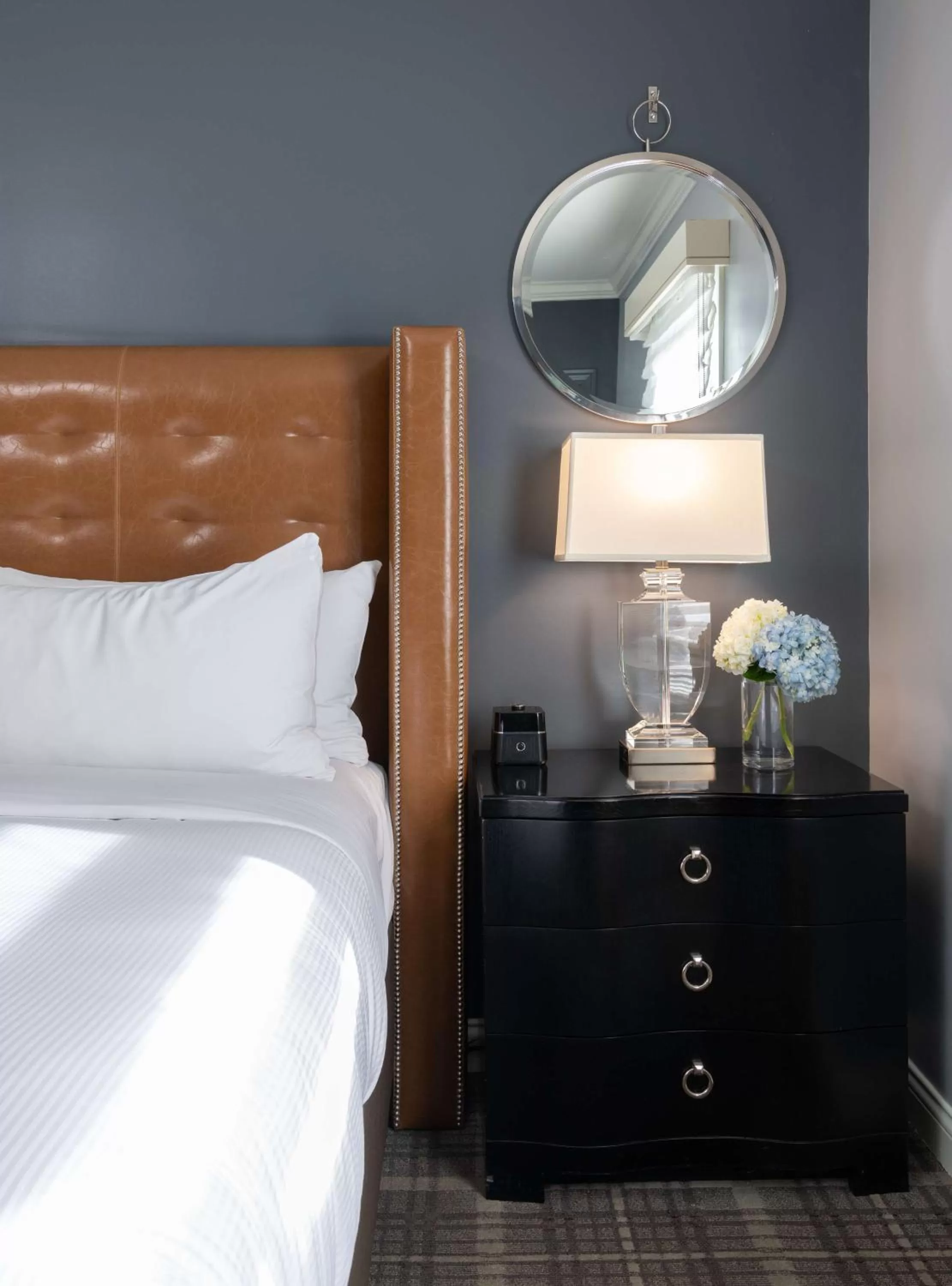 Bed in The Campbell House Lexington, Curio Collection by Hilton