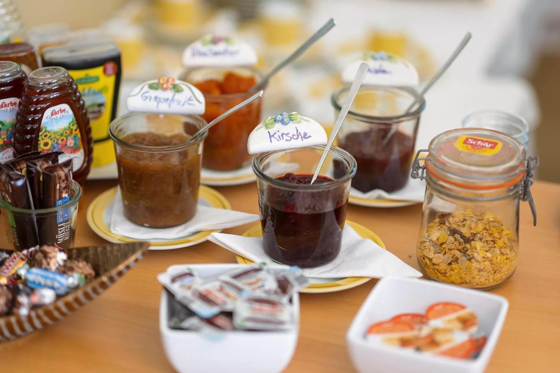 Food and drinks in Hotel Minerva